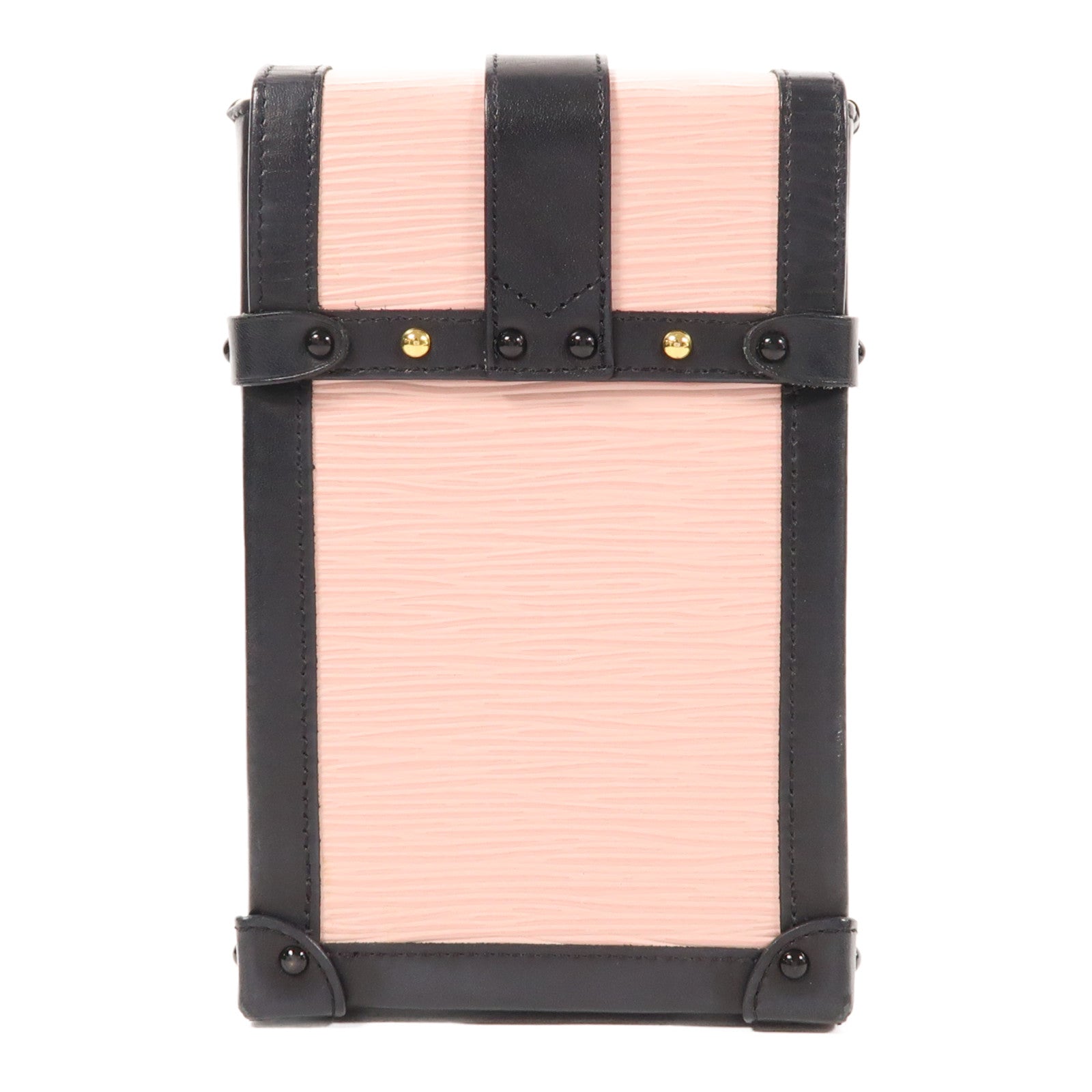 LOUIS VUITTON Epi Pochette Trunk金扣肩背袋