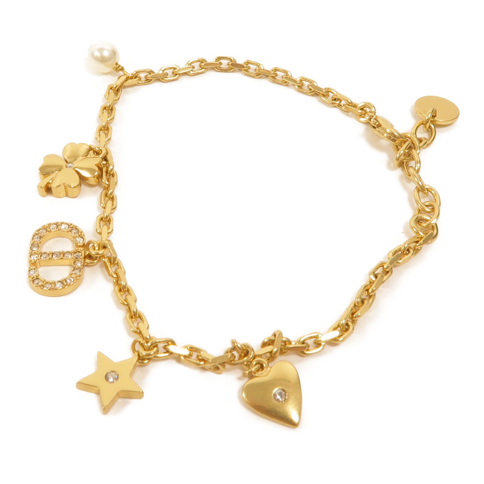 Dior 金屬Petit CD Lucky Charms手鏈