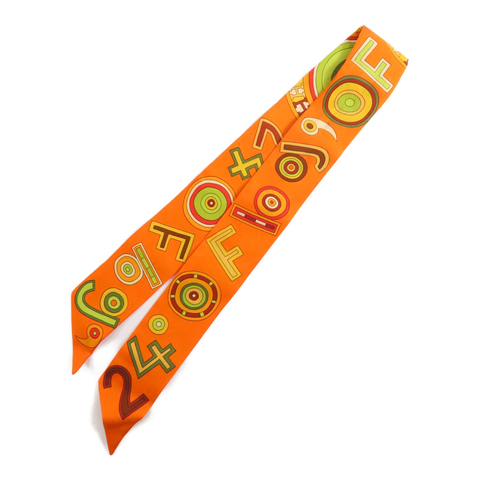 HERMES 絲質Twilly絲巾