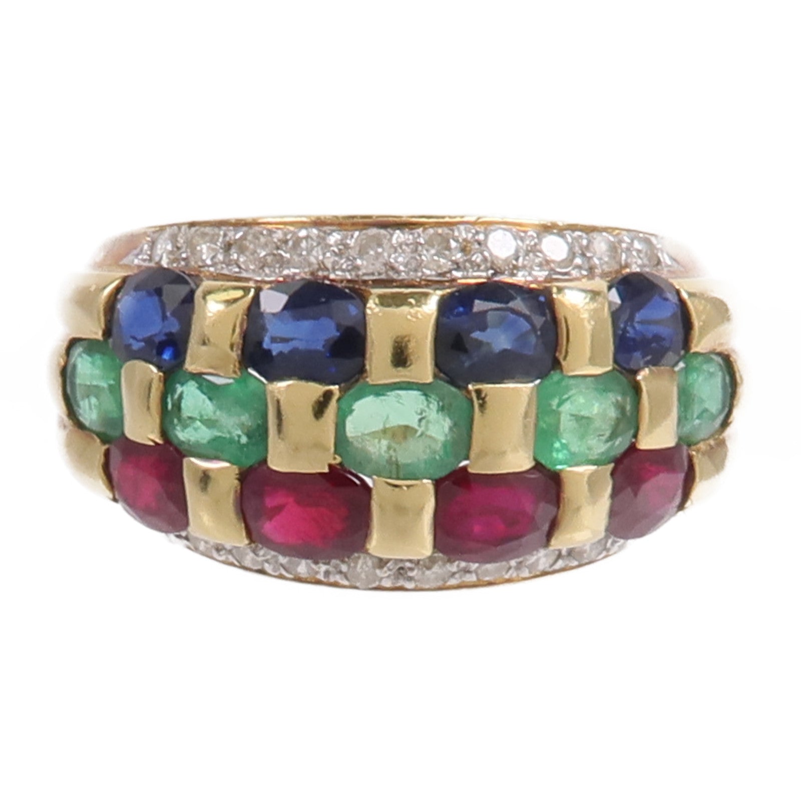 JEWELRY 18K黃金/Ring鑽石/藍寶石/綠寶石/紅寶石戒指
