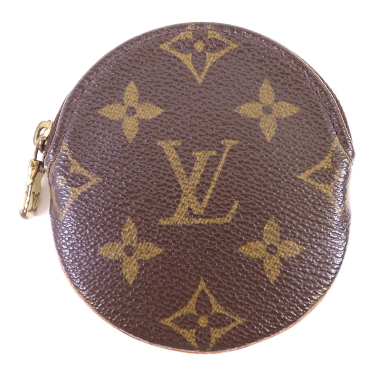 LOUIS VUITTON 【激減優惠】Monogram Coin Case Purse金扣零錢包