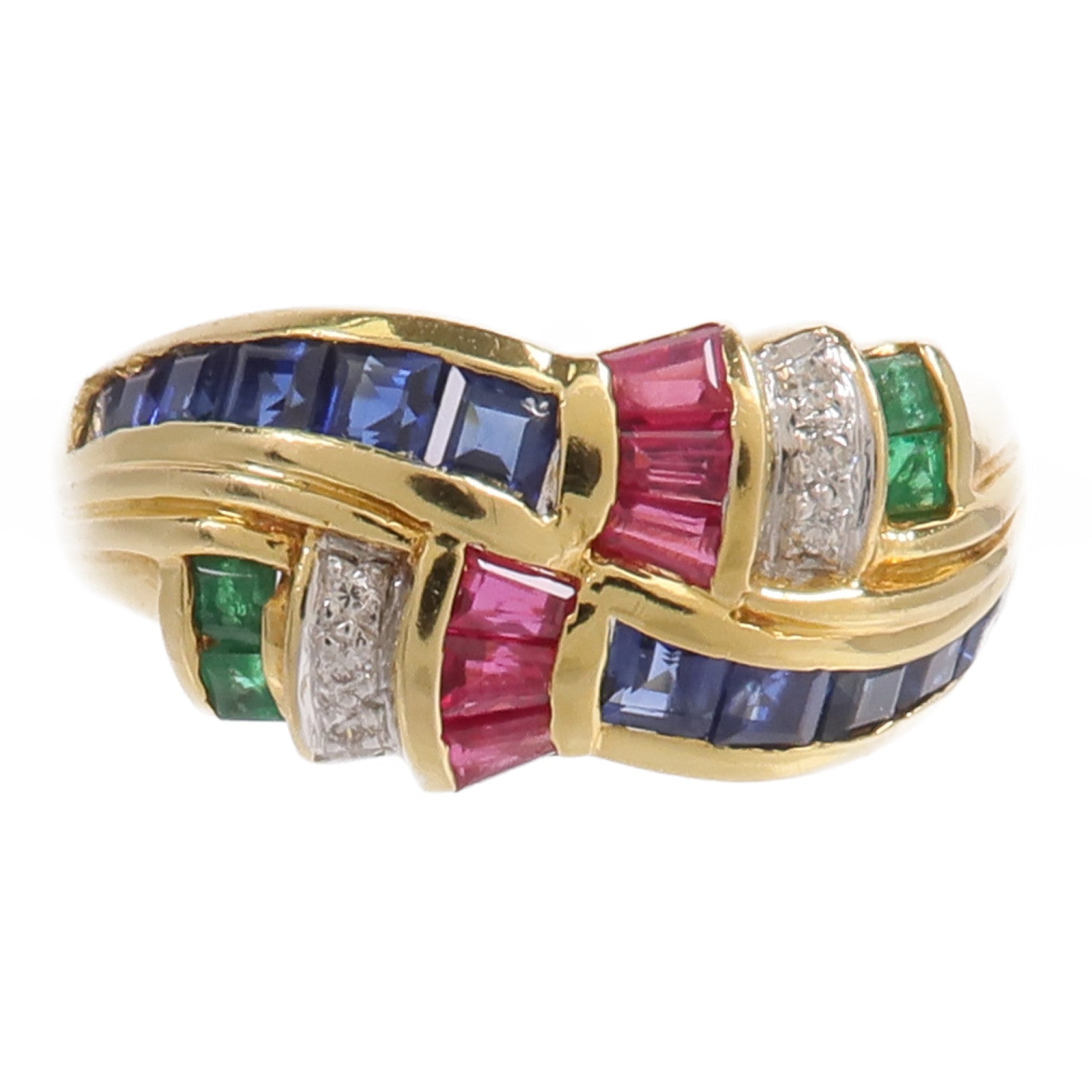 JEWELRY 18K白金/黃金Ring鑽石戒指