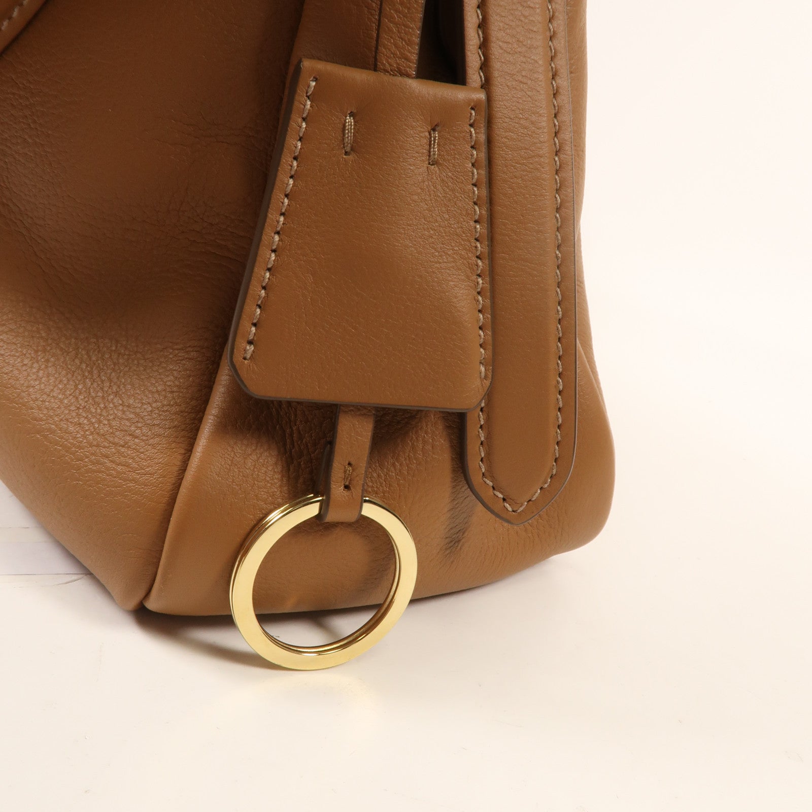 PRADA 牛皮皮革Aimee Medium Shoulder Bag金扣肩背袋