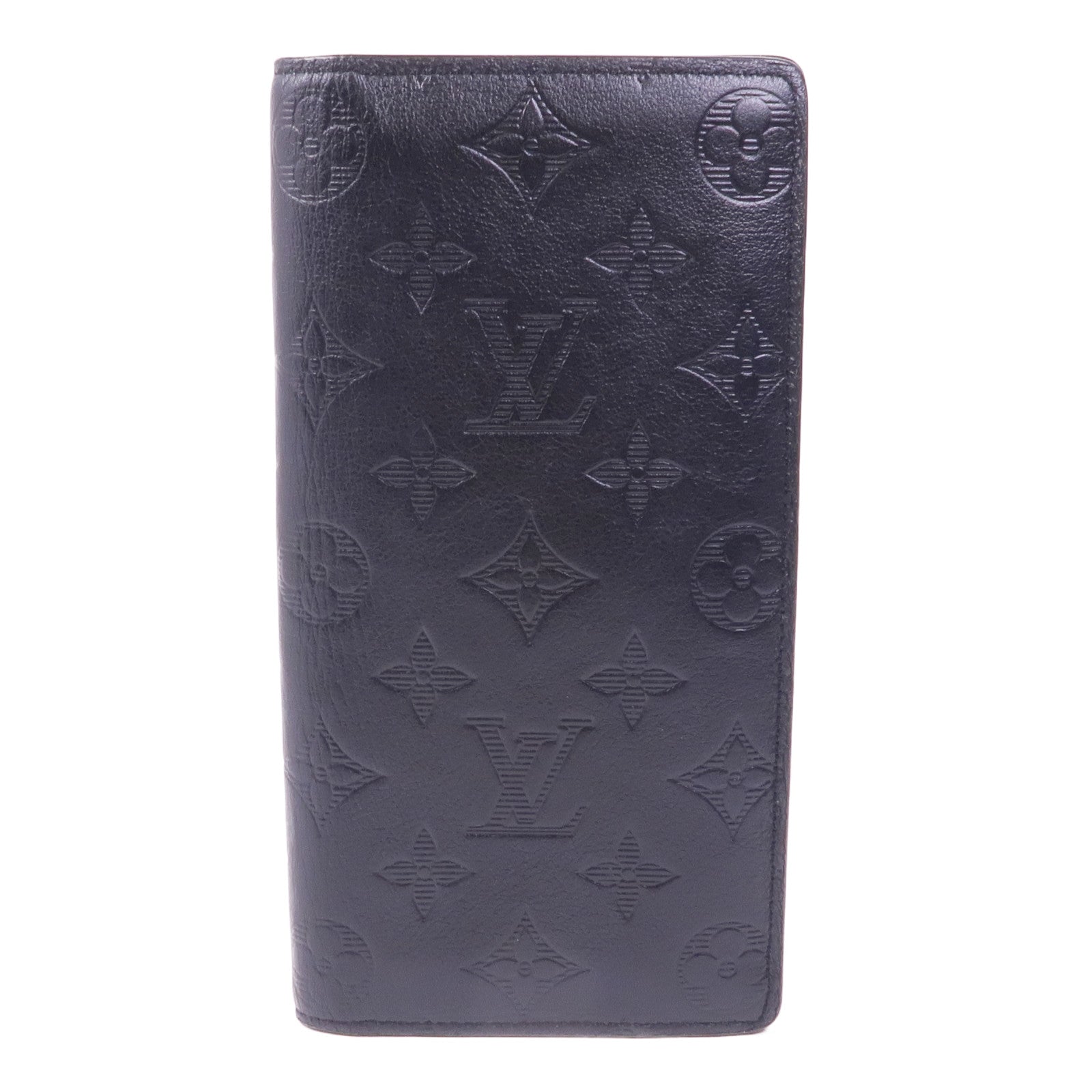 LOUIS VUITTON Monogram Shadow Brazza長錢包