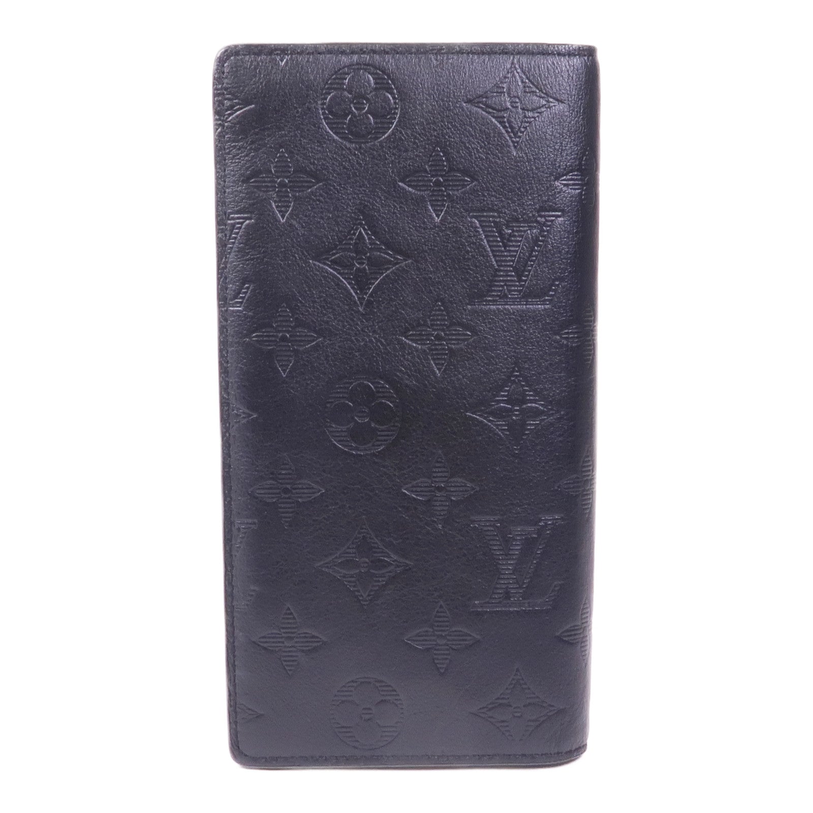 LOUIS VUITTON Monogram Shadow Brazza長錢包