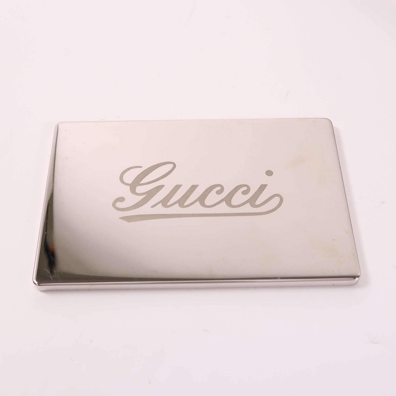 GUCCI 漆皮皮革Clutch Bag銀扣手拿包