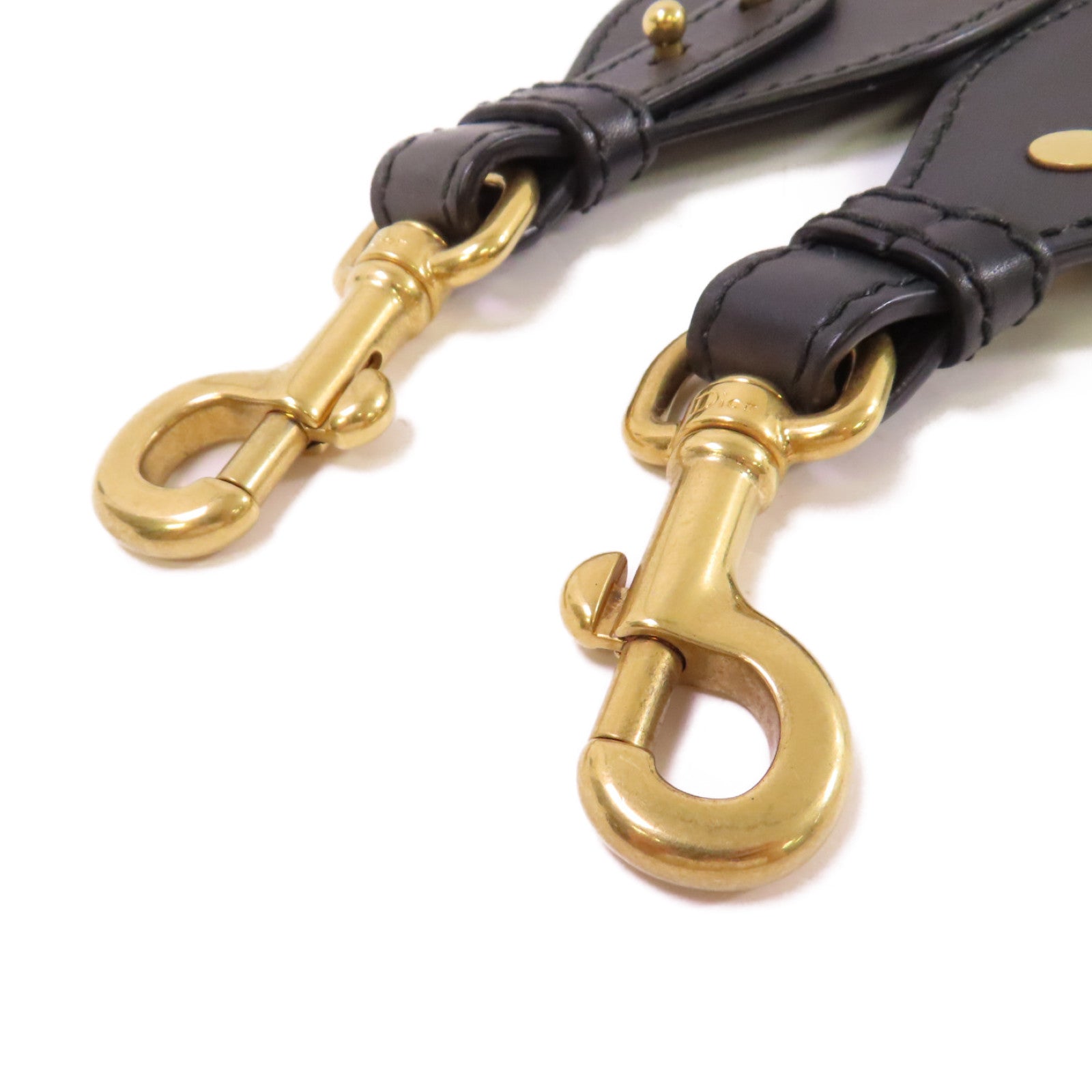 Dior 【激減優惠】帆布Shoulder Strap金扣酒紅色