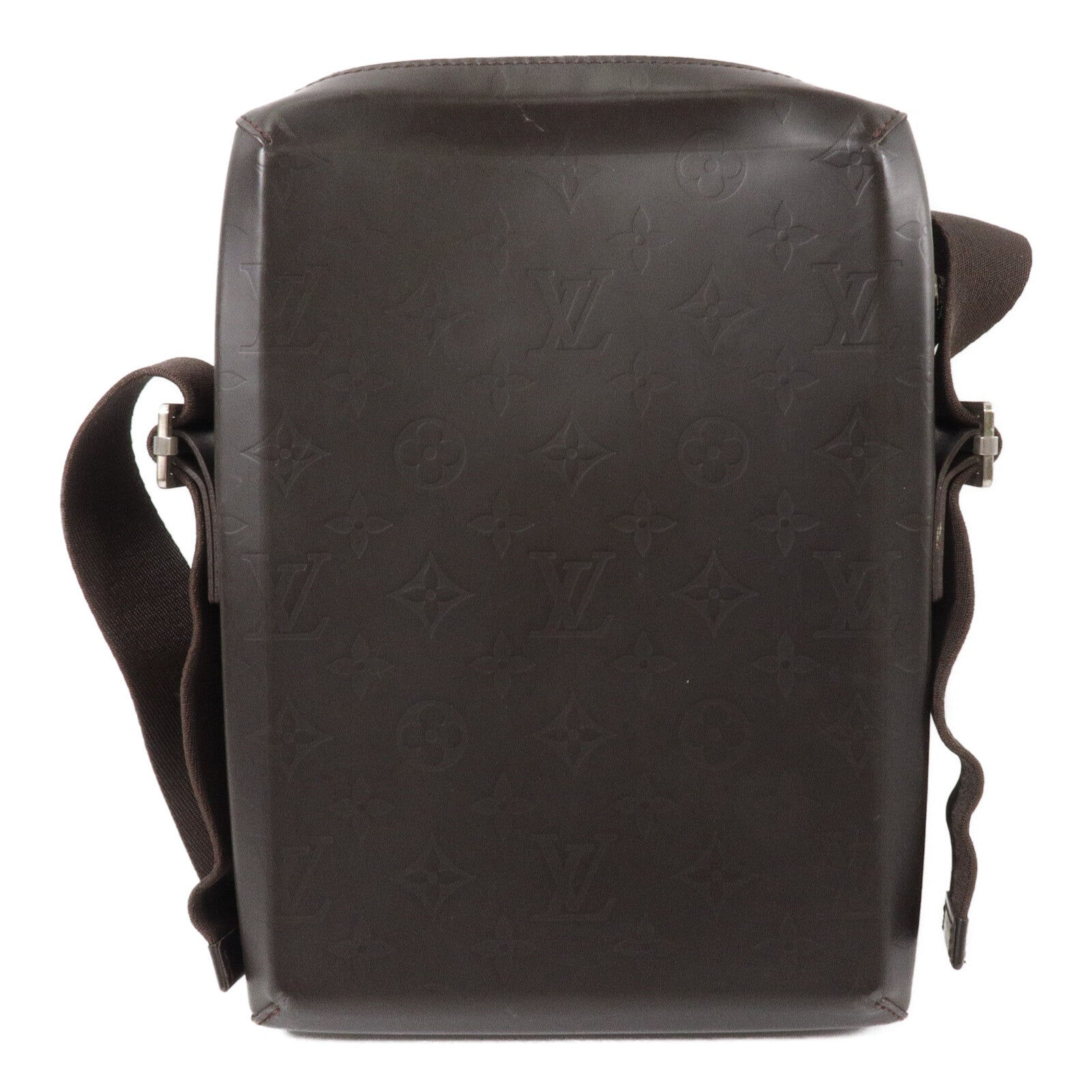 LOUIS VUITTON Monogram Glace Bobby Cafe肩背袋