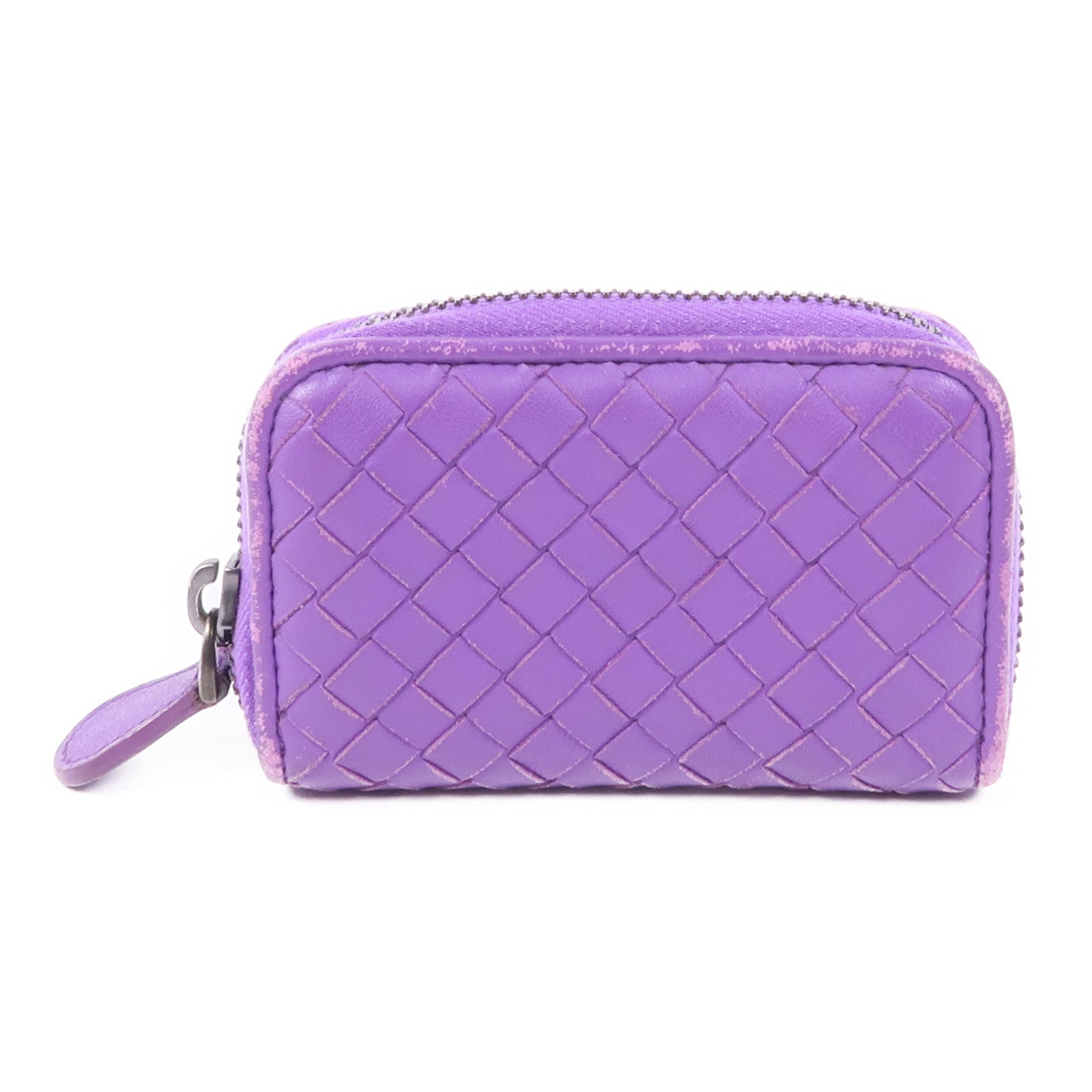BOTTEGA VENETA BV Coin Purse 114075 V4651 Intrecciato Leather