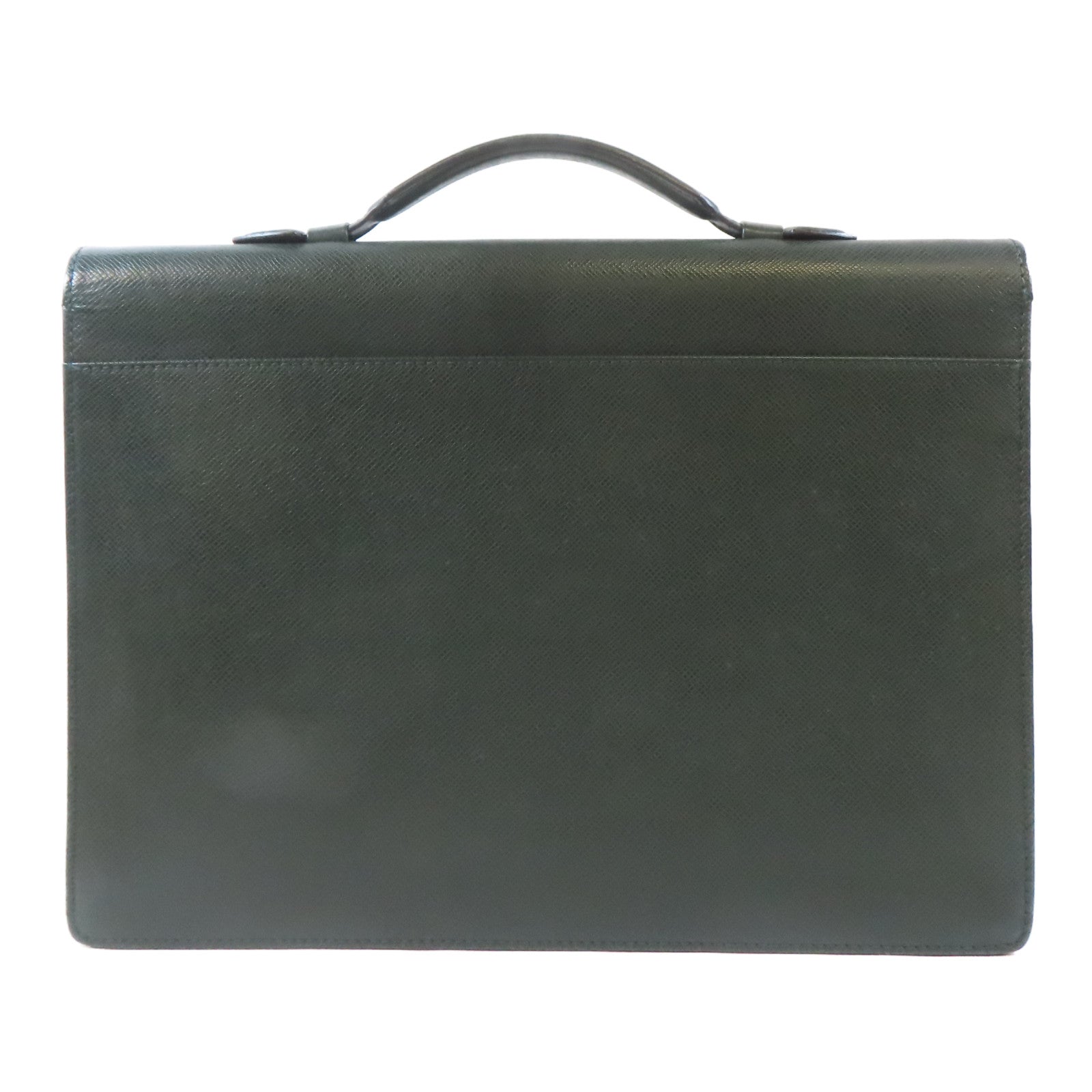 LOUIS VUITTON 【激減優惠】Taiga Business Bag金扣公事包綠色