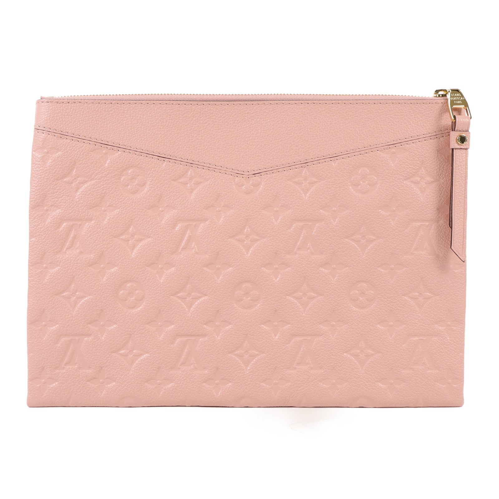 LOUIS VUITTON Monogram Empreinte Daily Pouch金扣手拿包