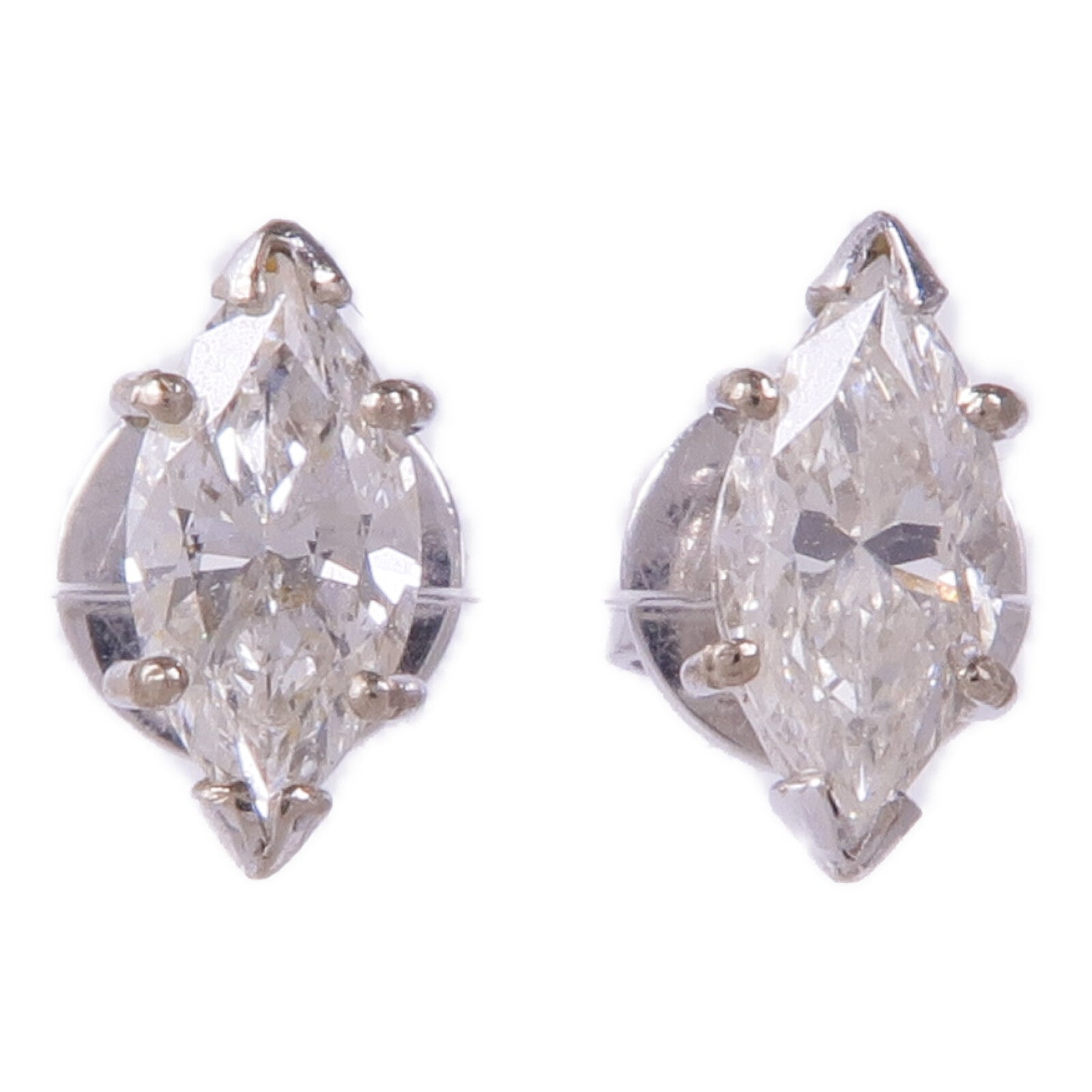 JEWELRY 18K白金Diamond Earrings鑽石耳環
