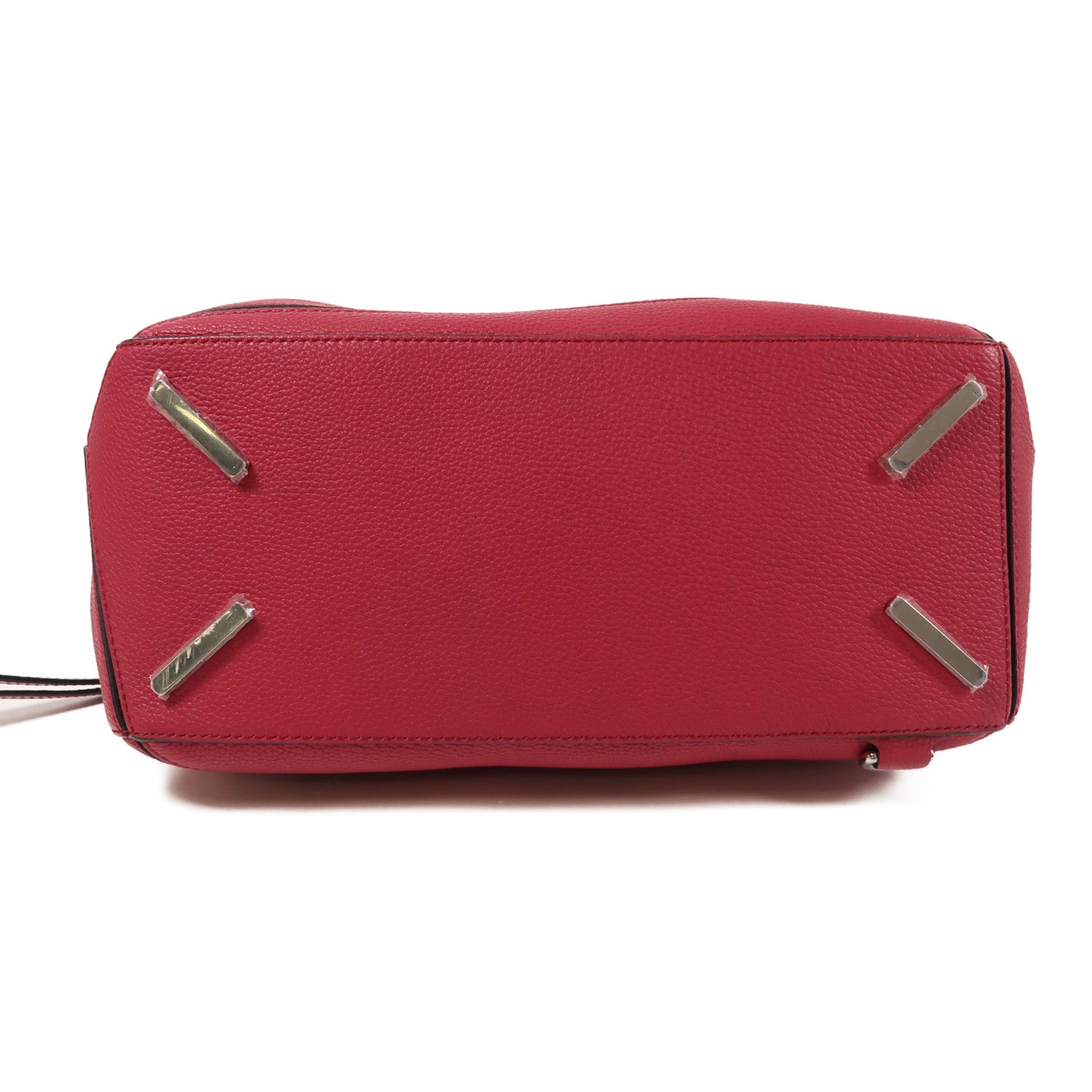 LOEWE 牛皮皮革Puzzle Large銀扣手挽肩背兩用袋