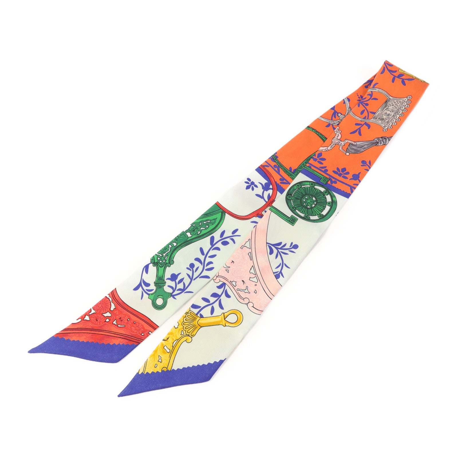 HERMES 絲質Twilly絲巾