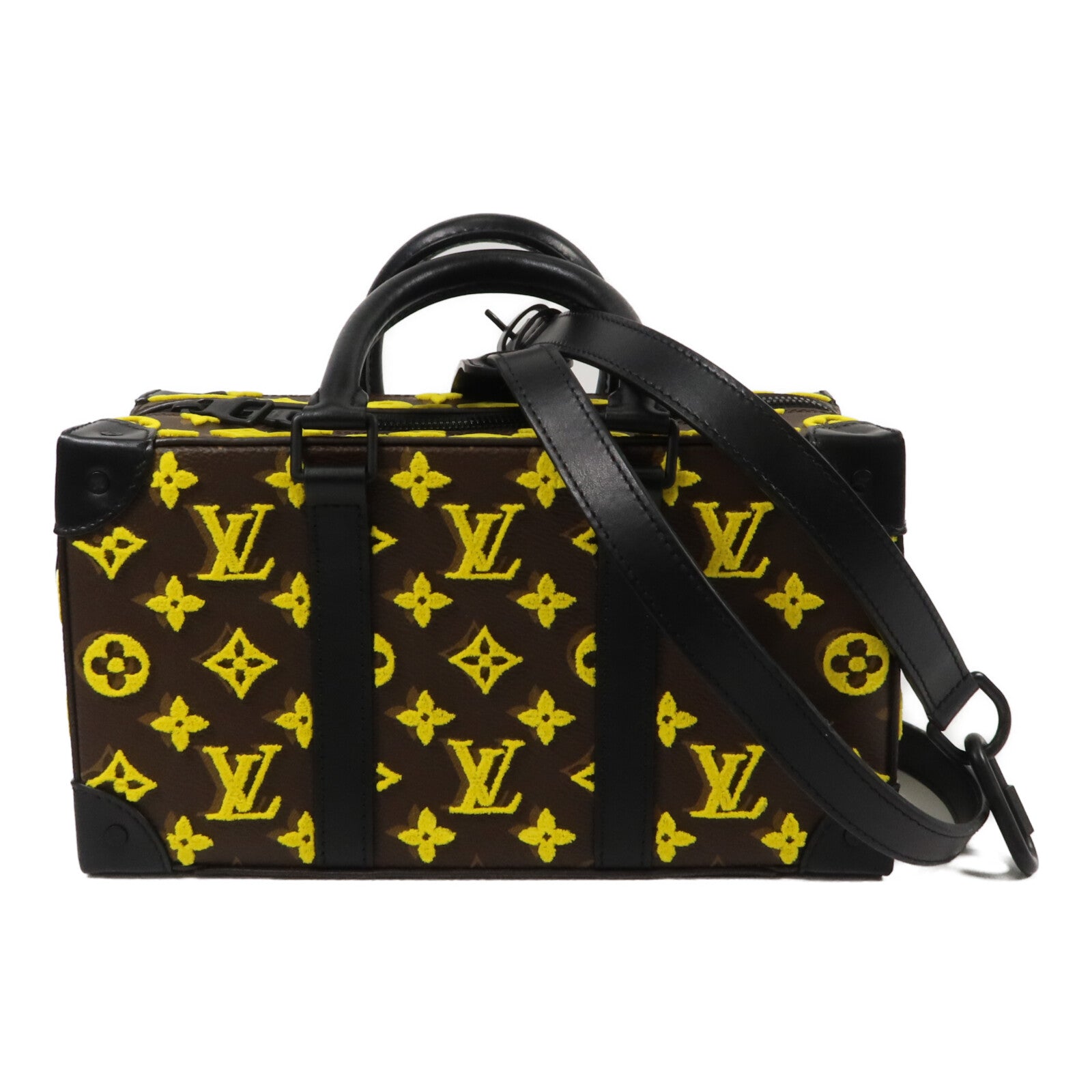 LOUIS VUITTON Monogram Tuffetage Trunk Speedy (Soft Trunk Speedy)手挽肩背兩用袋