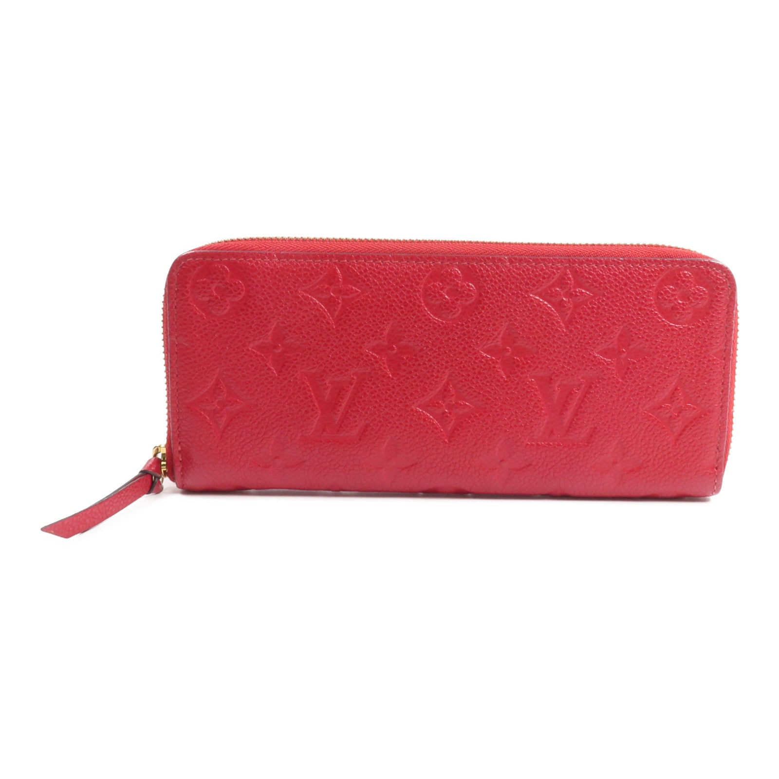 LOUIS VUITTON Monogram Empreinte Empreinte Clemence Wallet長錢包