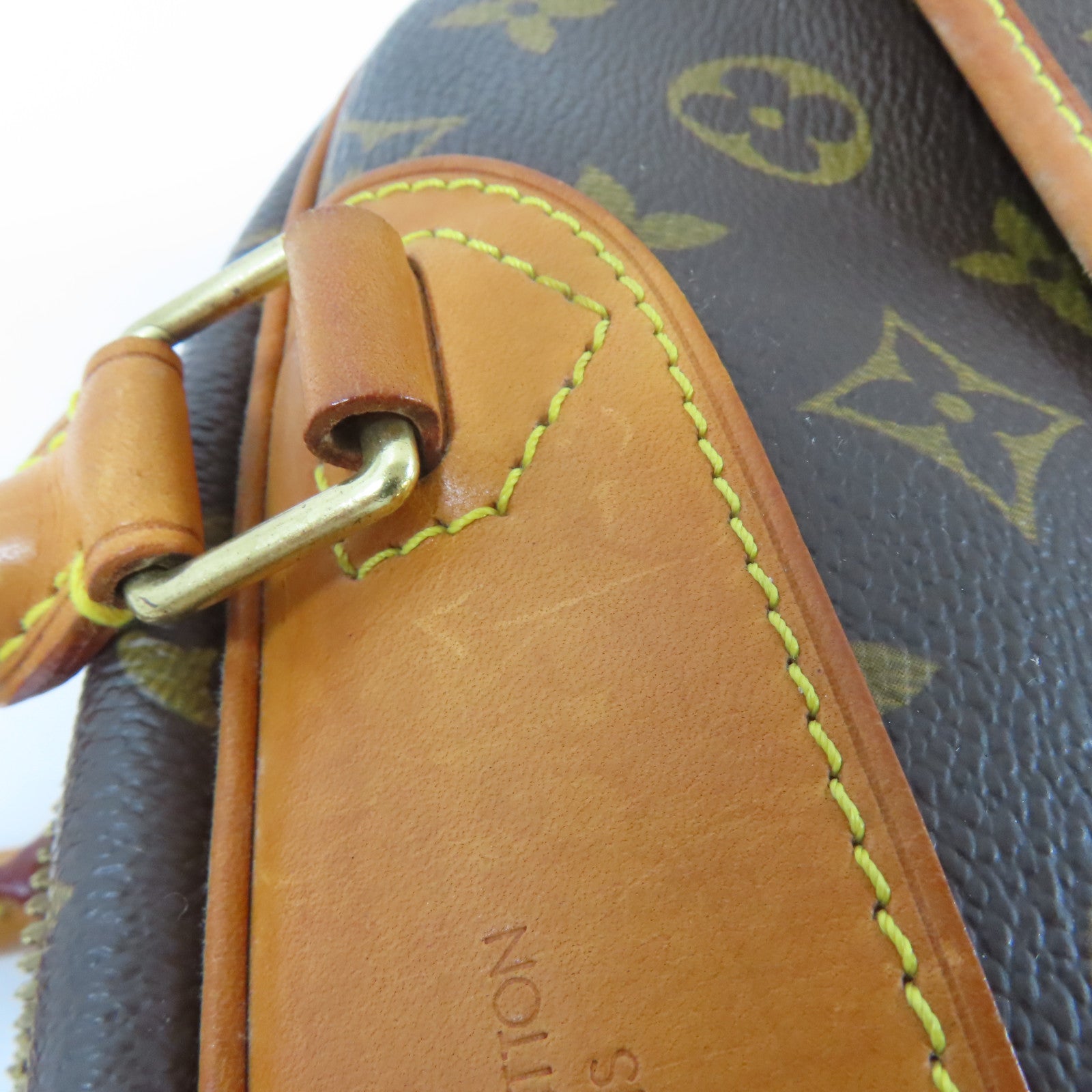 LOUIS VUITTON 【激減優惠】Monogram Trouville金扣手挽袋啡色