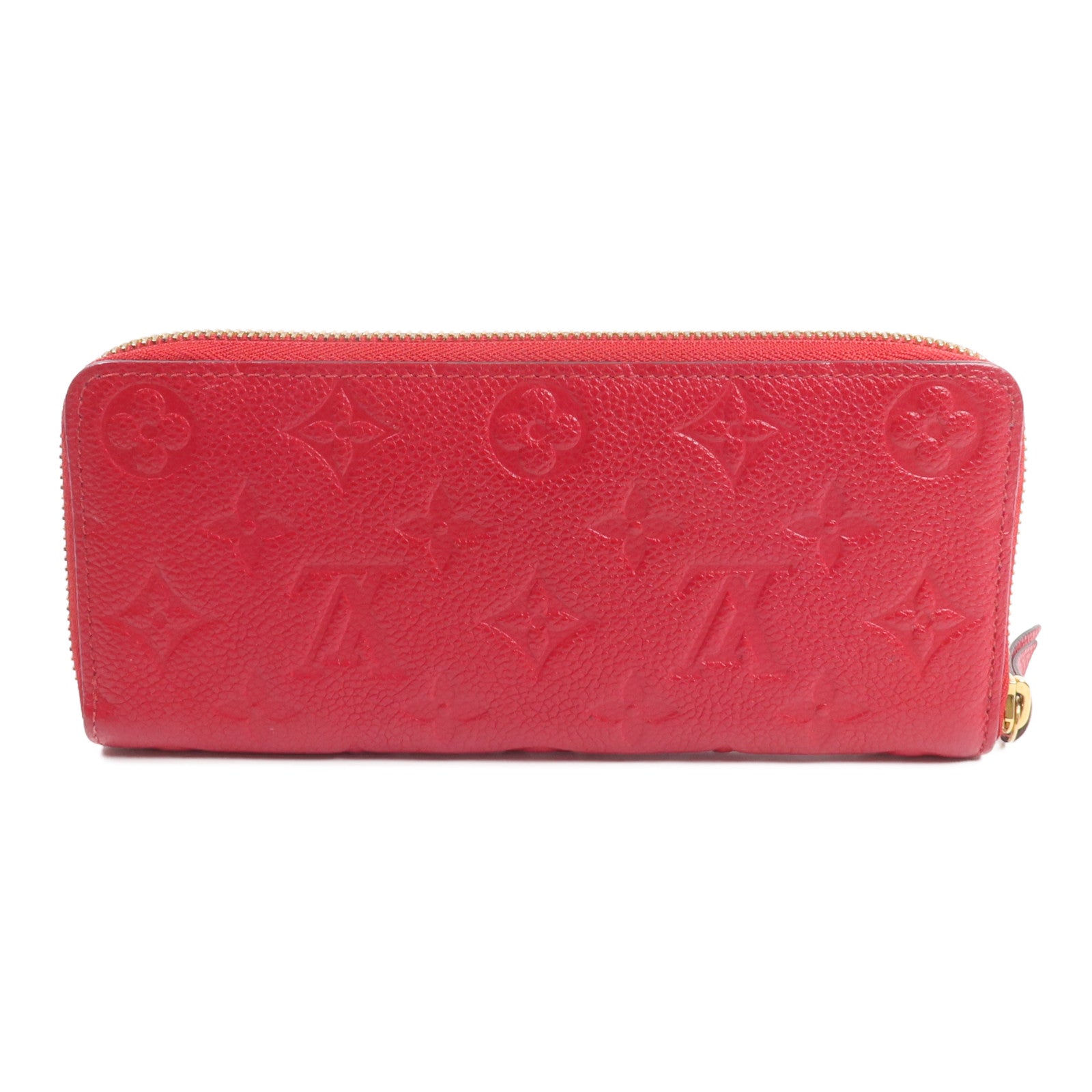 LOUIS VUITTON Monogram Empreinte Empreinte Clemence Wallet長錢包