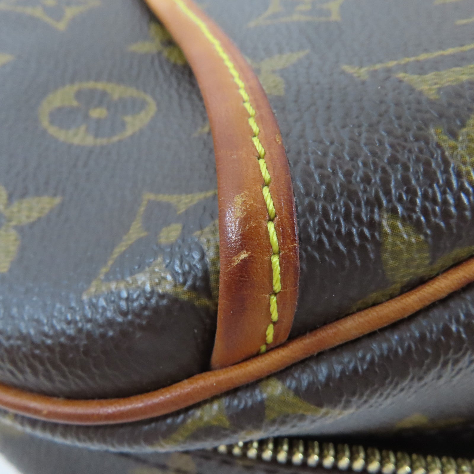 LOUIS VUITTON 【激減優惠】Monogram Trouville金扣手挽袋啡色