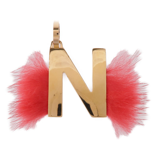 FENDI 【激減優惠】金屬/毛皮N Charm掛飾