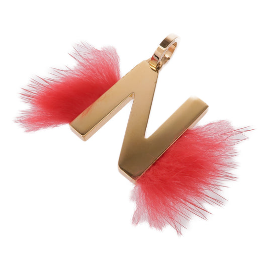 FENDI 【激減優惠】金屬/毛皮N Charm掛飾