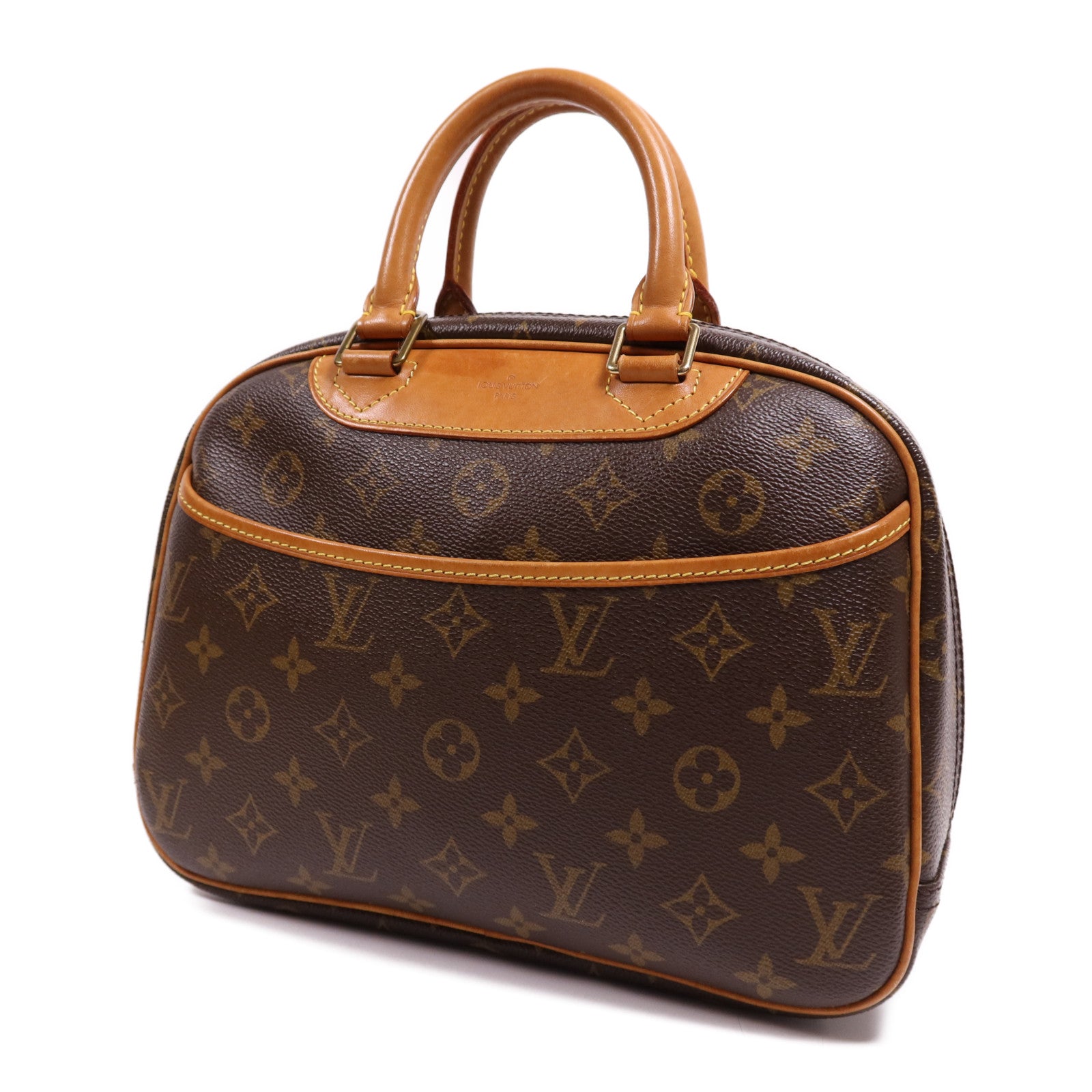LOUIS VUITTON Monogram Trouville金扣手挽袋
