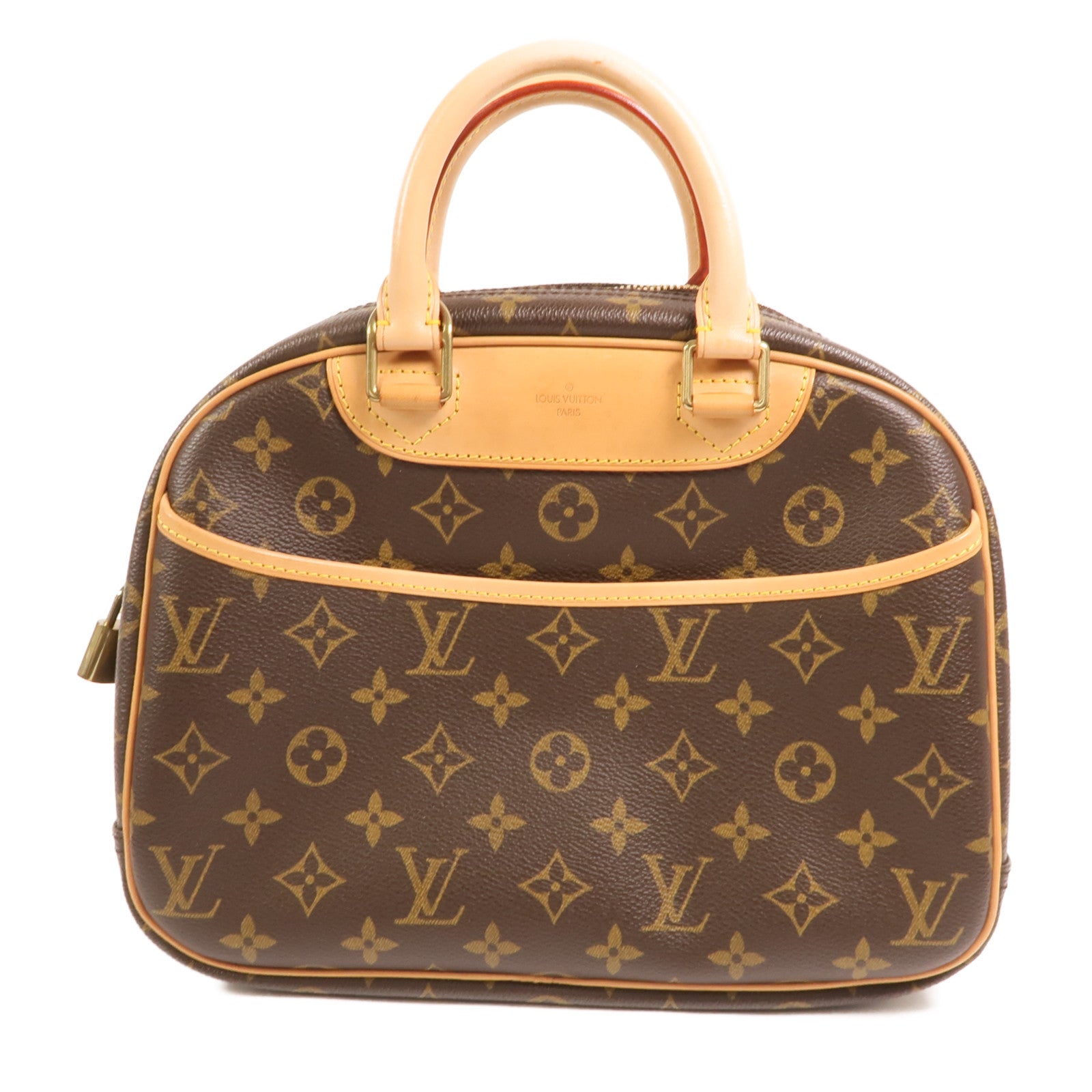 LOUIS VUITTON Monogram Trouville金扣手挽袋