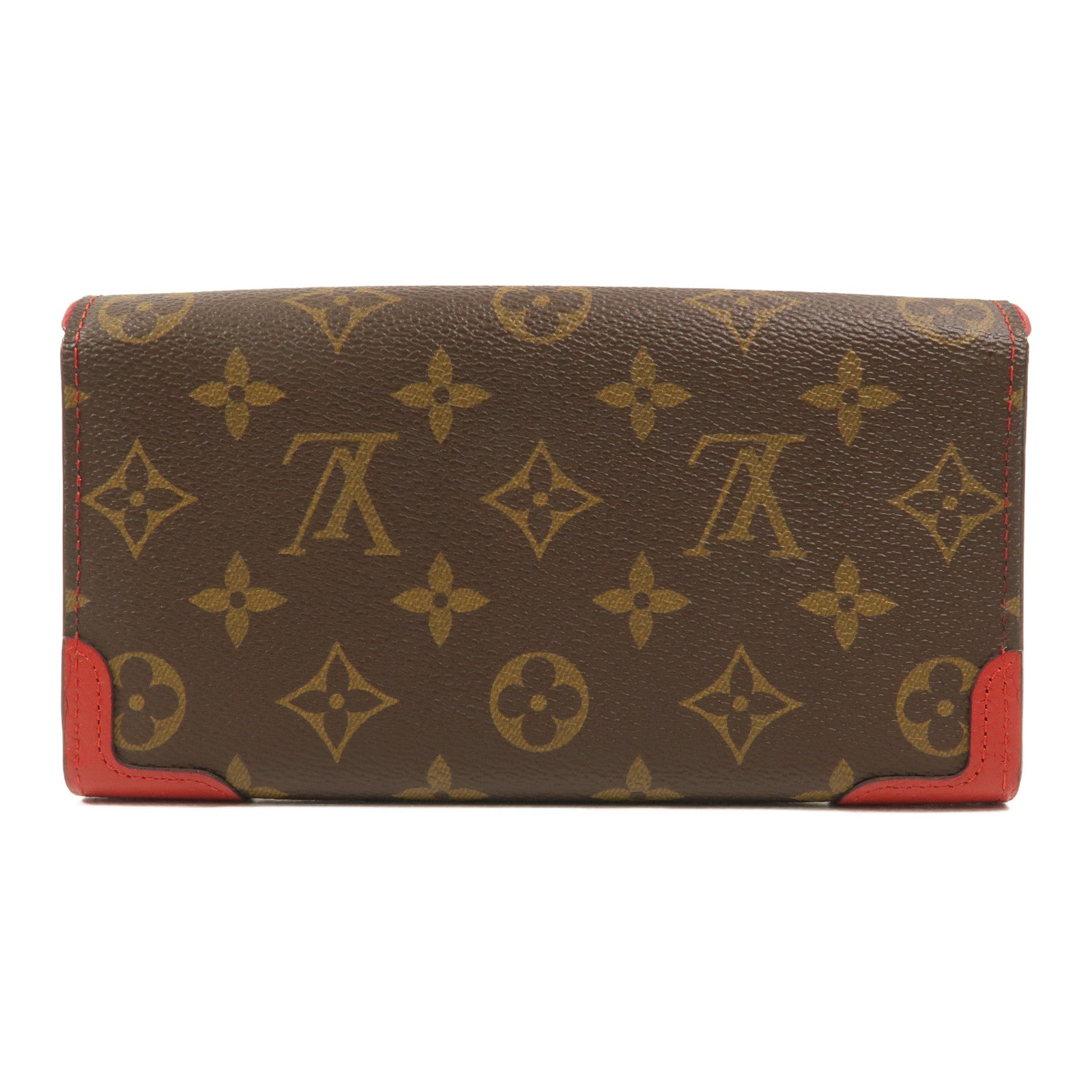 LOUIS VUITTON Monogram Sarah Retiro金扣長錢包