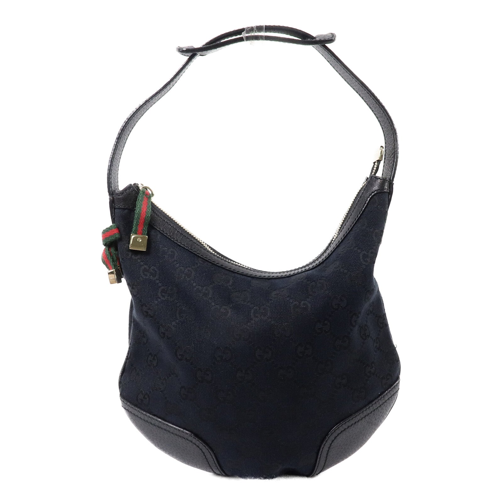 GUCCI 牛皮皮革/帆布Shoulder Bag肩背袋