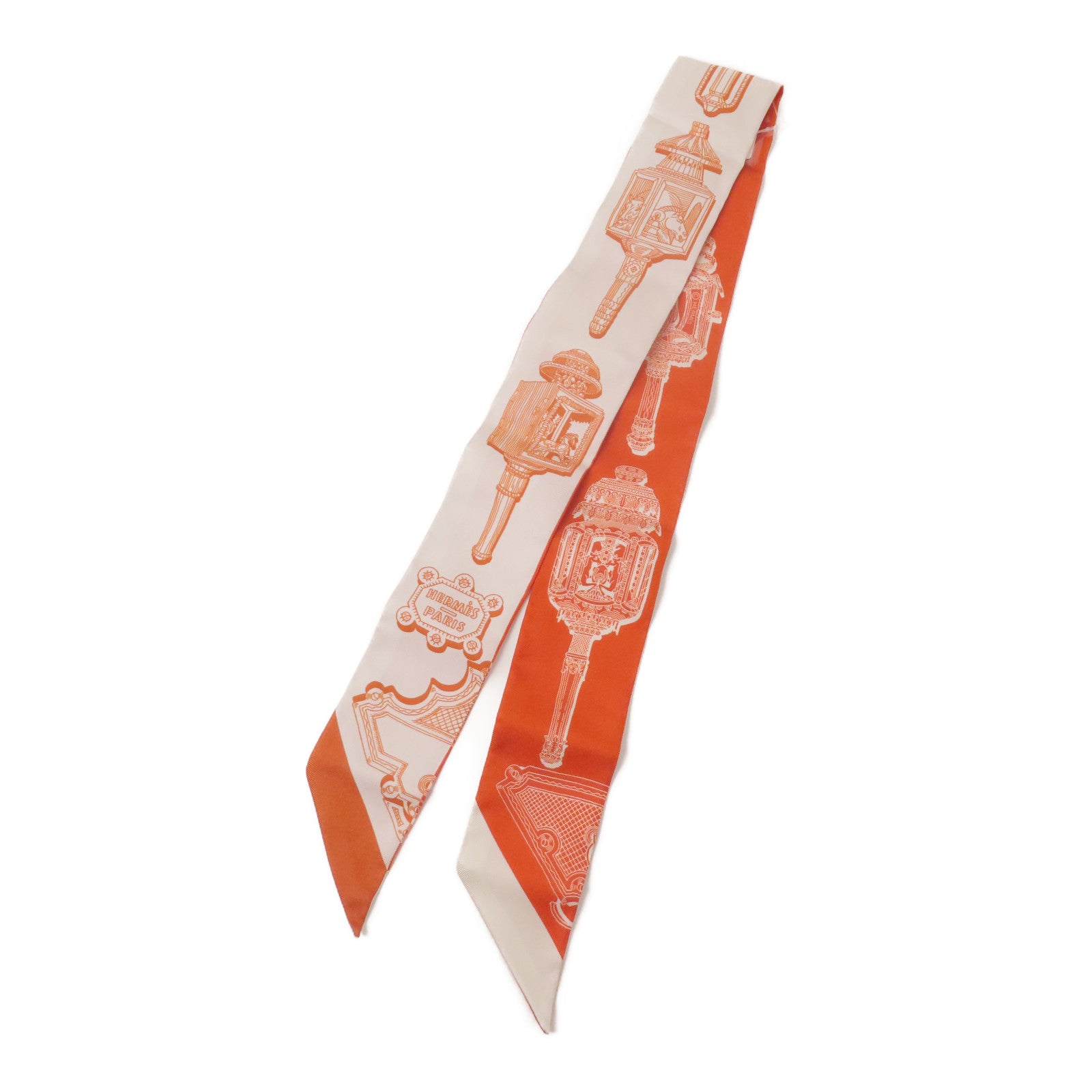 HERMES 絲質Twilly絲巾