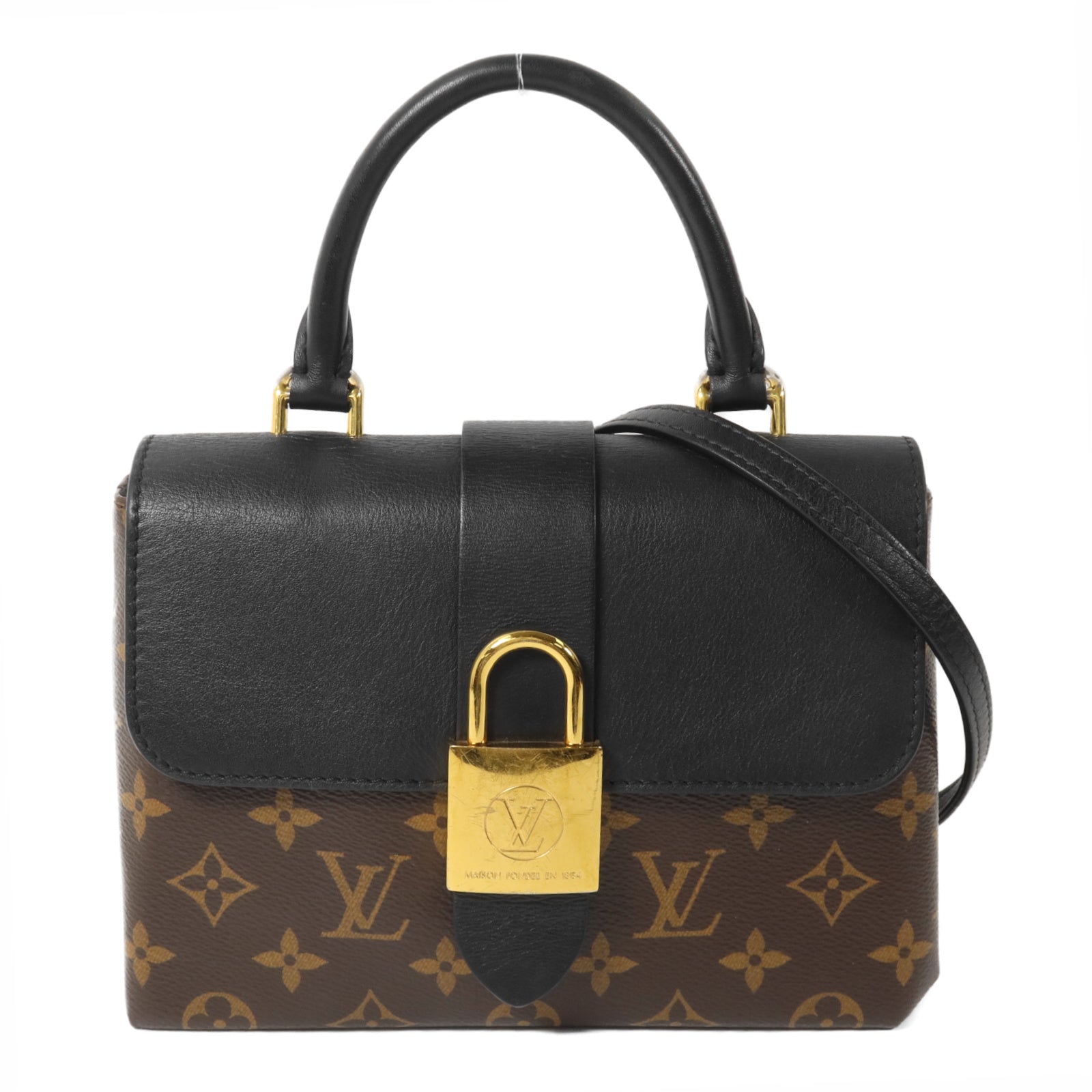 LOUIS VUITTON Monogram Locky BB手挽肩背兩用袋