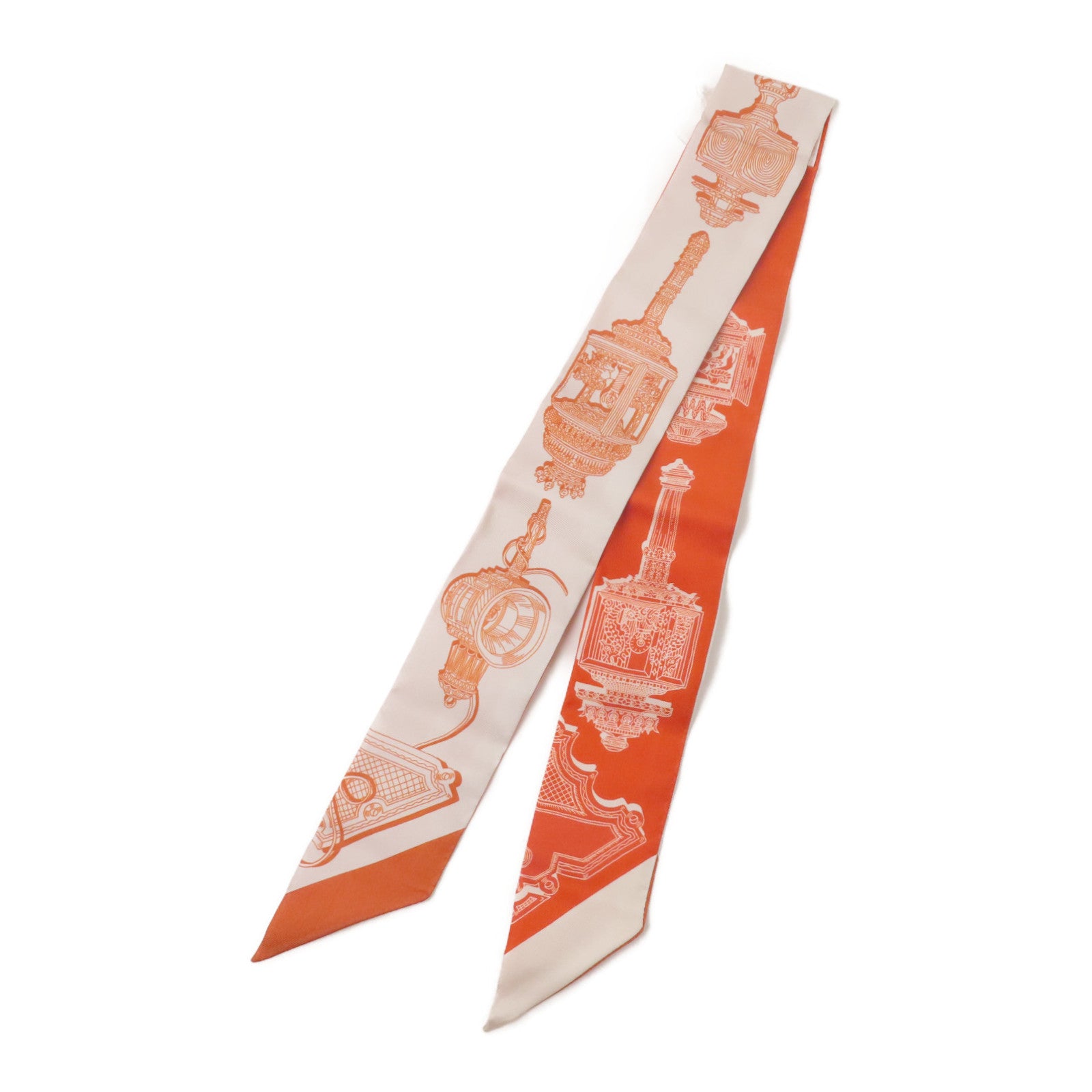 HERMES 絲質Twilly絲巾