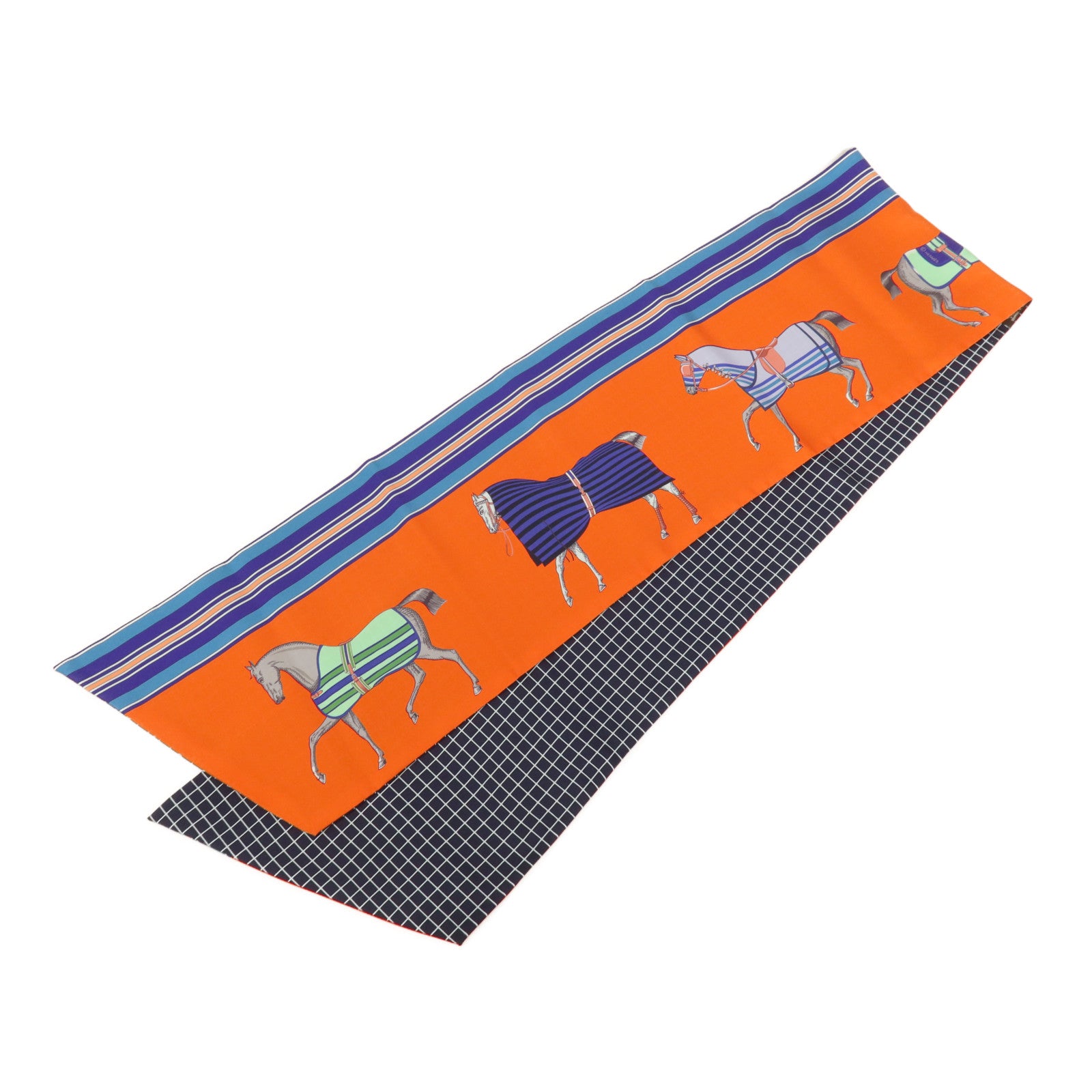 HERMES 絲質Maxi Twilly絲巾