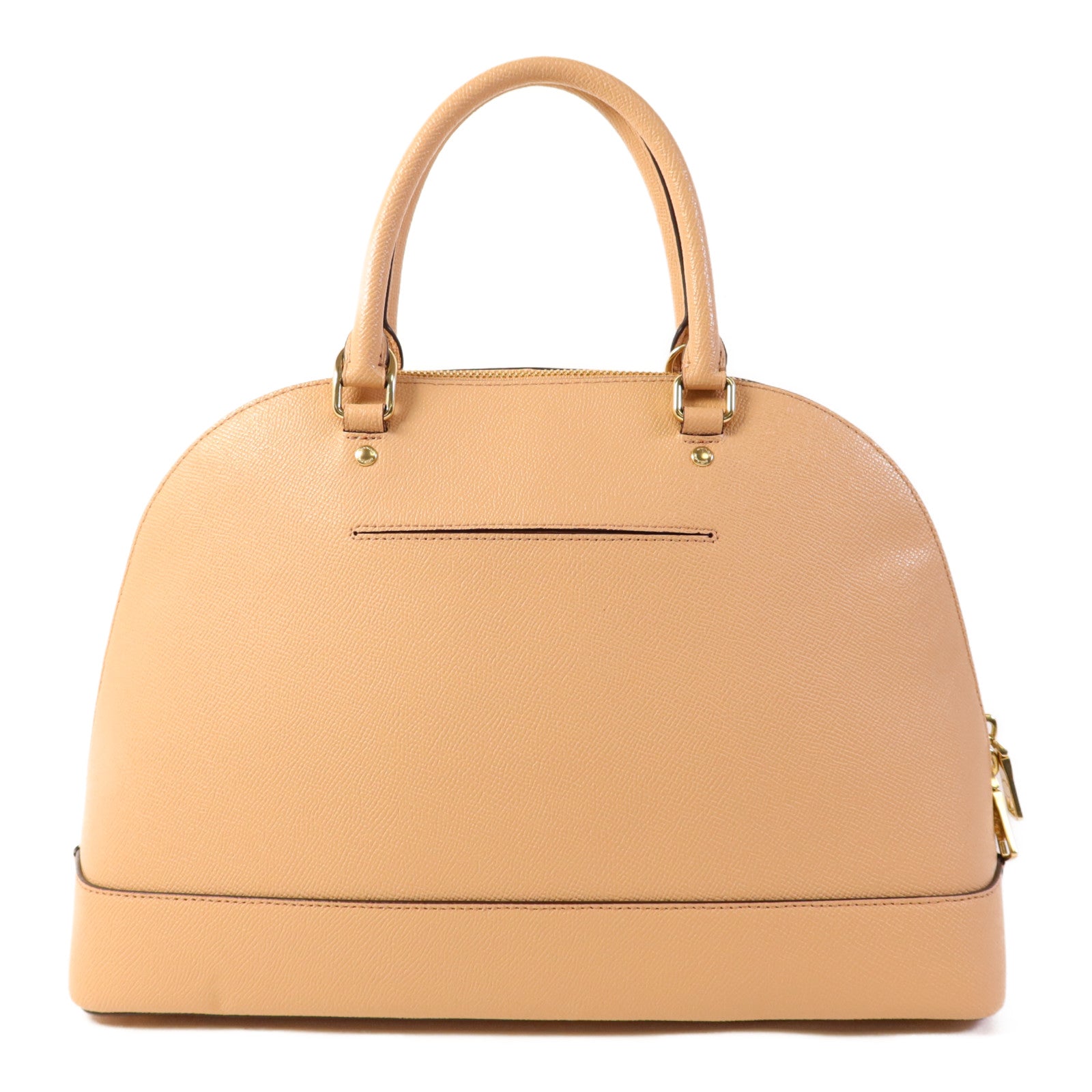 COACH 牛皮皮革2 Way Shoulder Bag金扣手挽肩背兩用袋