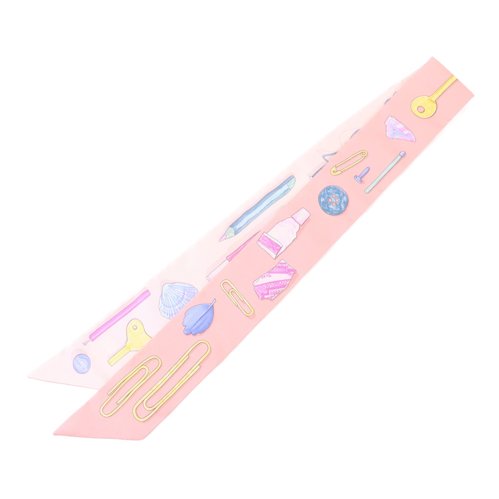 HERMES 絲質Twilly絲巾