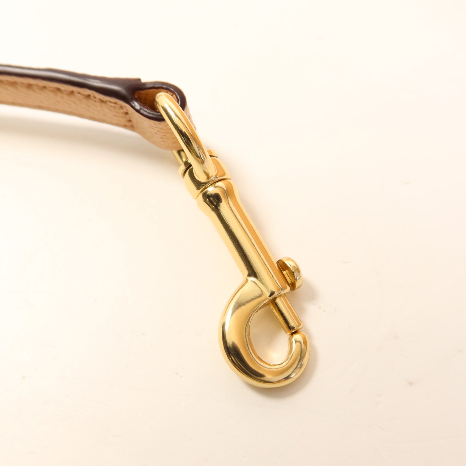 COACH 牛皮皮革2 Way Shoulder Bag金扣手挽肩背兩用袋