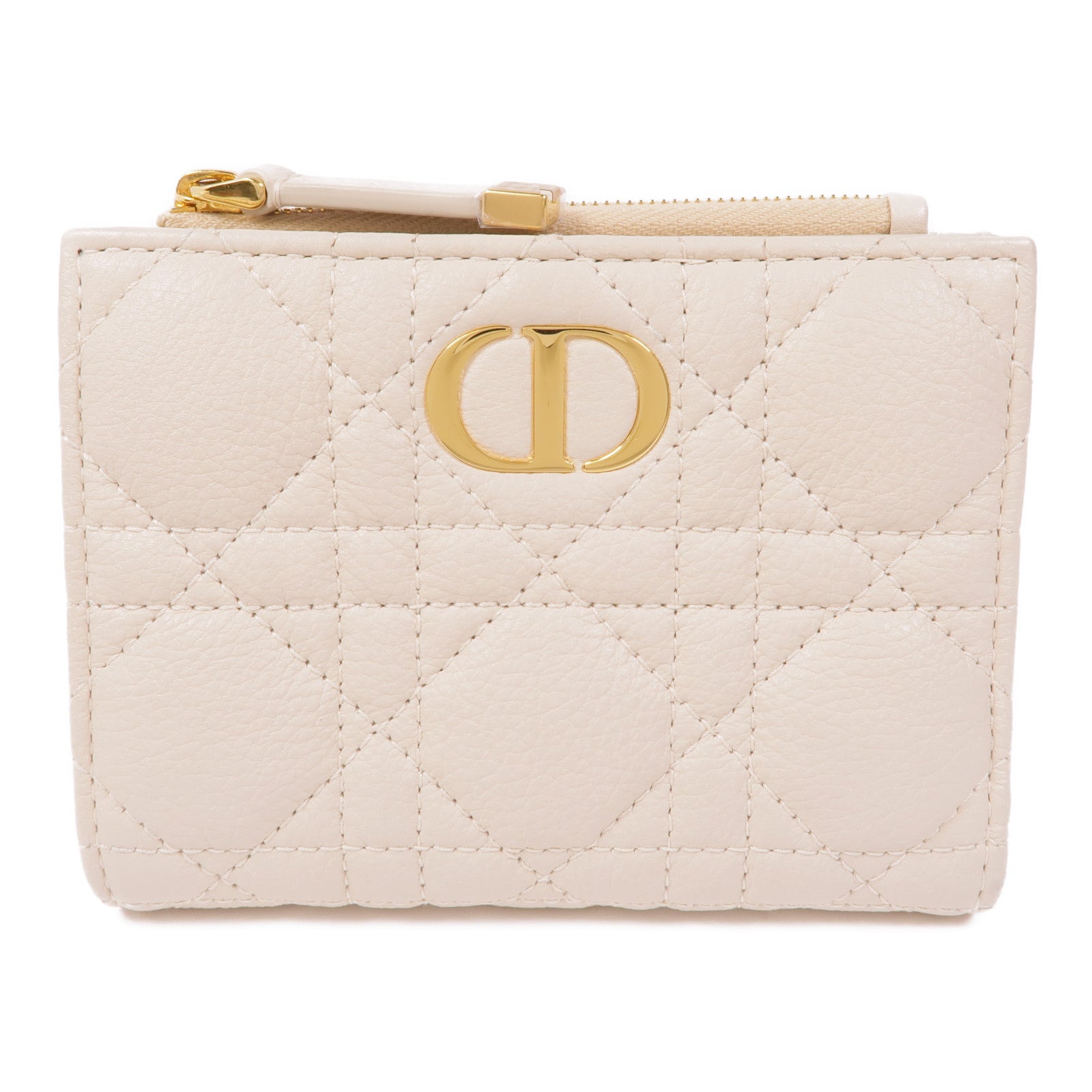 Dior 【激減優惠】牛皮皮革Women Slg Medium Wallet金扣錢包