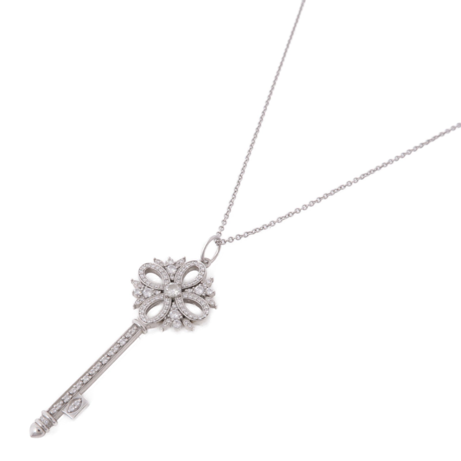 TIFFANY&CO PT950鉑金Victoria Necklace項鍊