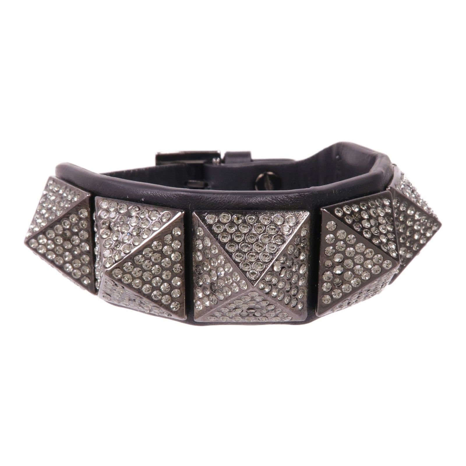 Valentino 牛皮皮革/金屬Bracelet手帶