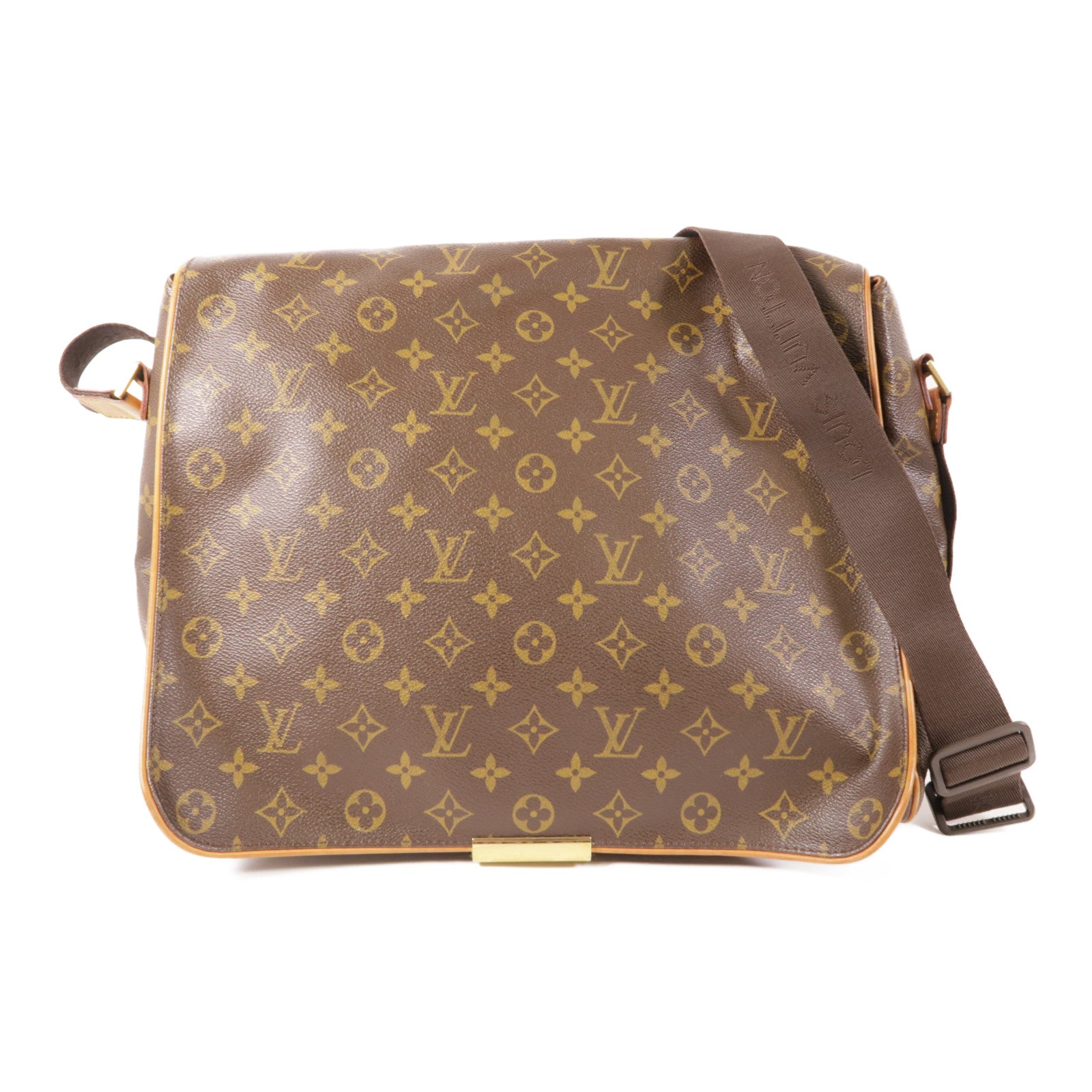 LOUIS VUITTON Monogram Abbesses金扣肩背袋