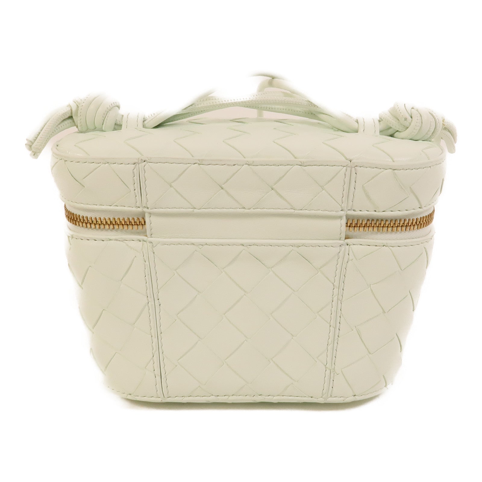 BOTTEGA VENETA 羊皮皮革Mini Intrecciato Vanity Case肩背袋