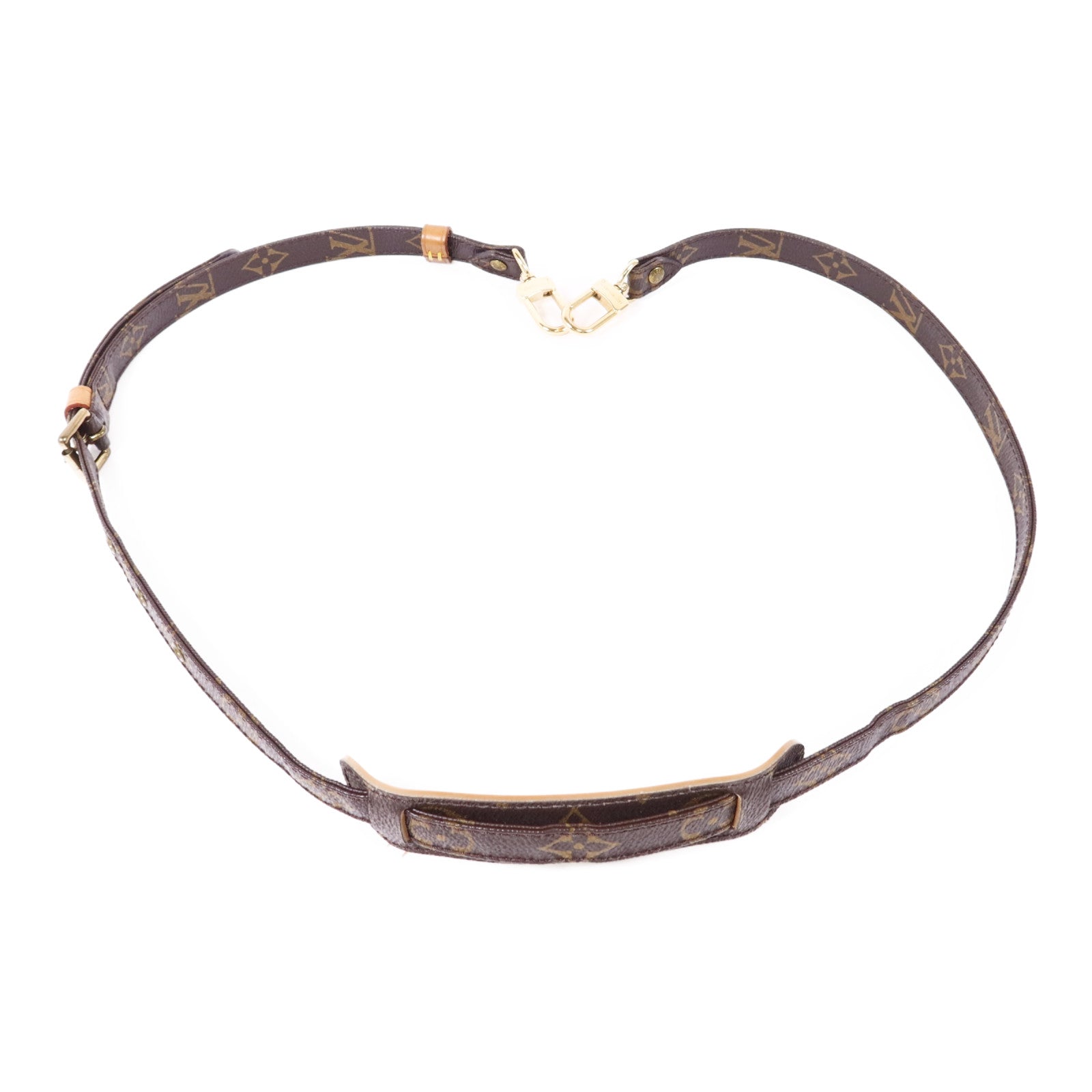 LOUIS VUITTON Monogram Shoulder Strap金扣肩帶
