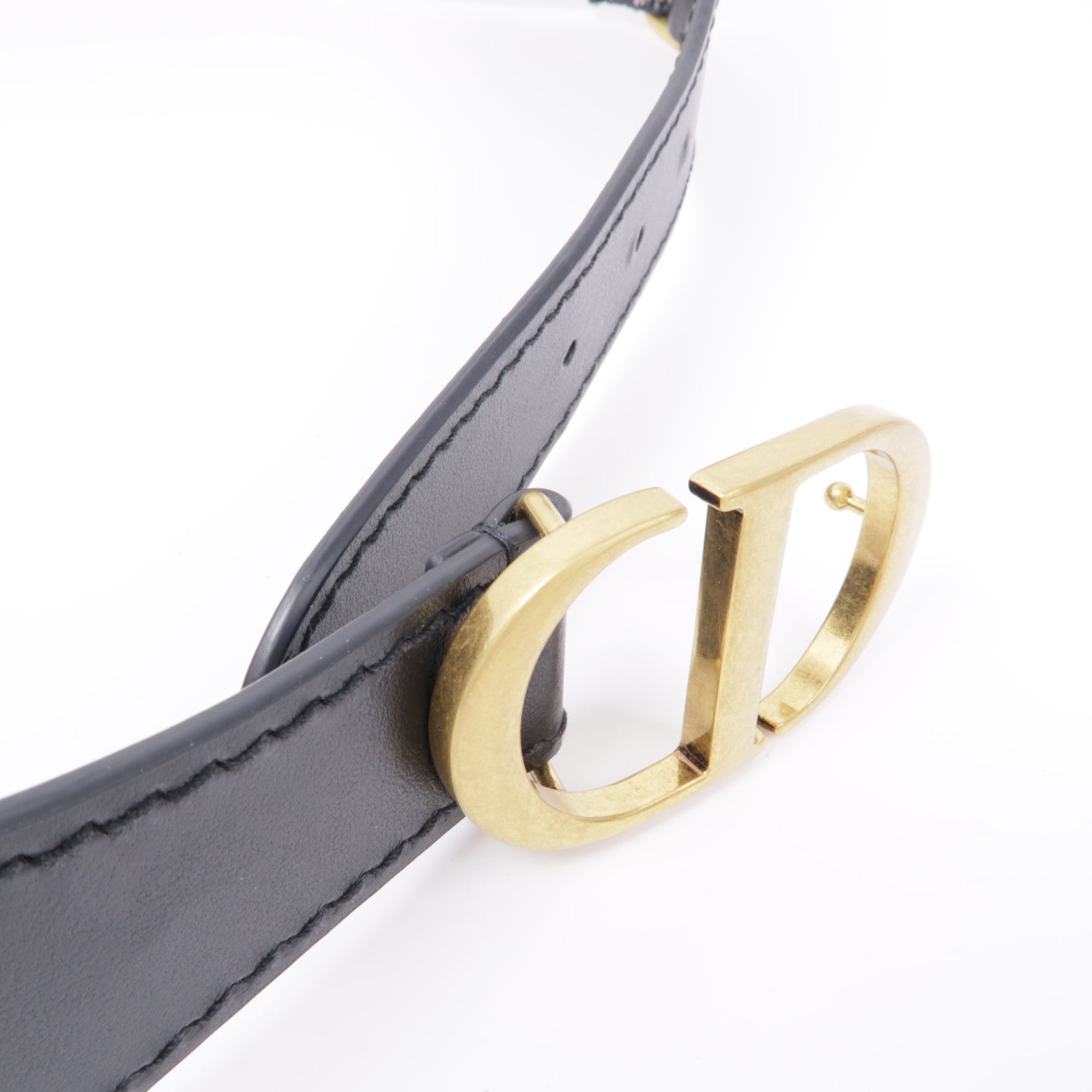 Dior 帆布Belt藍色/白色