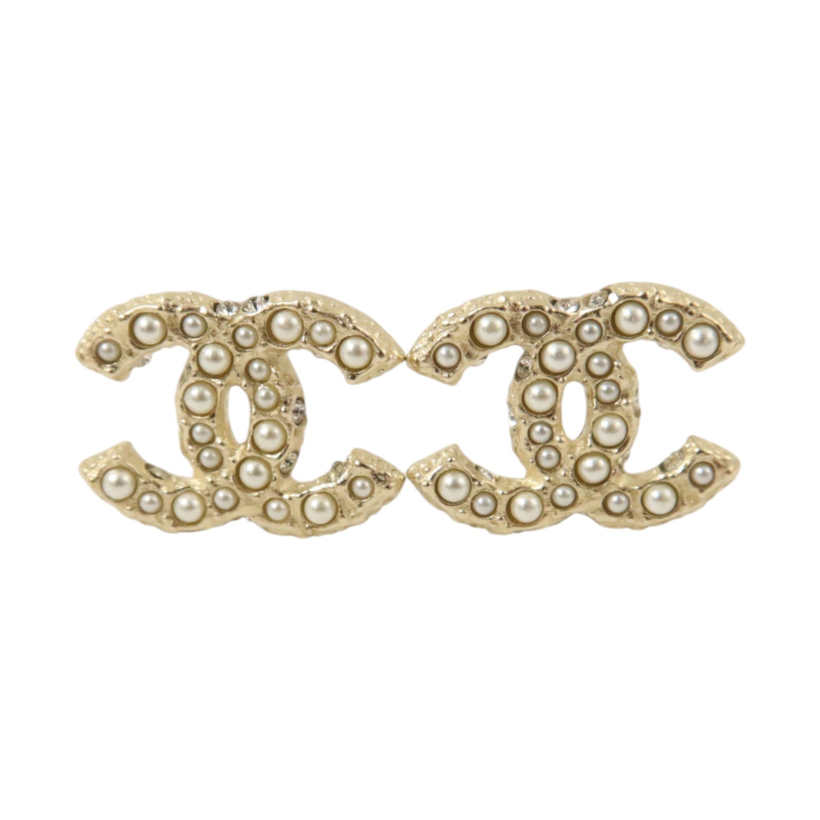 CHANEL 金屬/PVC Earrings耳環