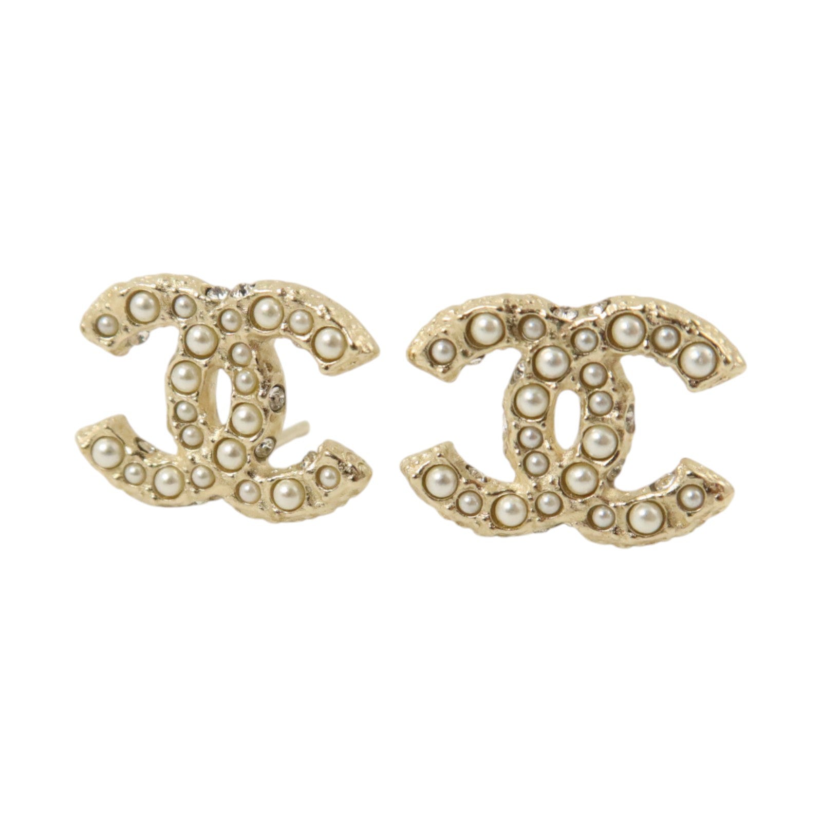 CHANEL 金屬/PVC Earrings耳環