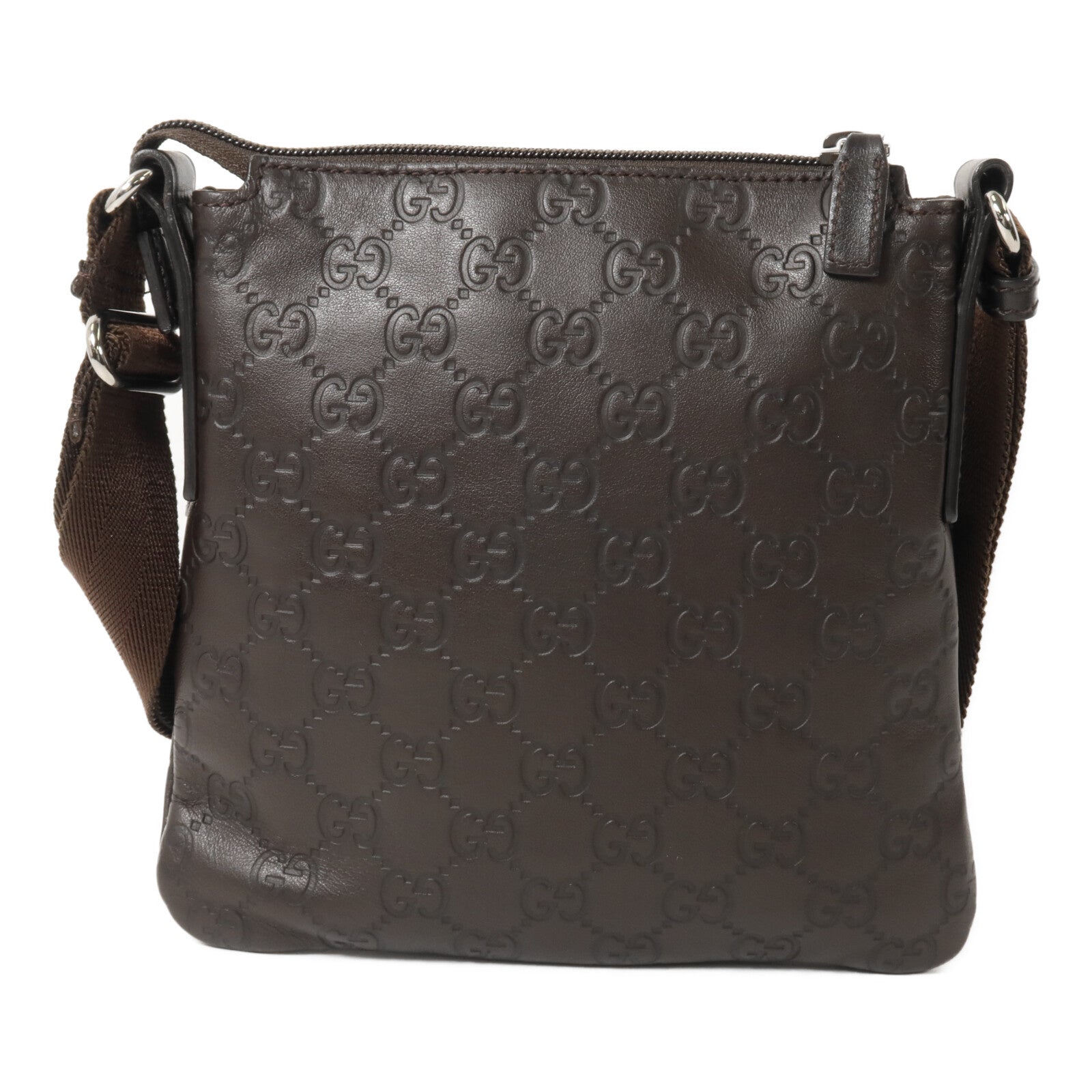 GUCCI 牛皮皮革Guccissima Mini Messenger肩背袋