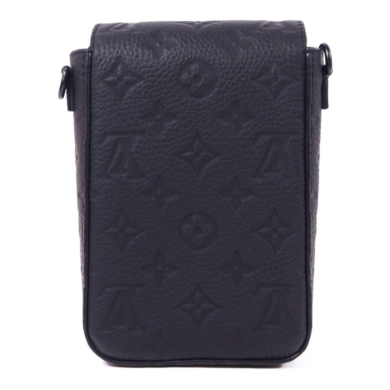 LOUIS VUITTON Monogram Taurillon S-Lock Vertical Wearable肩背袋