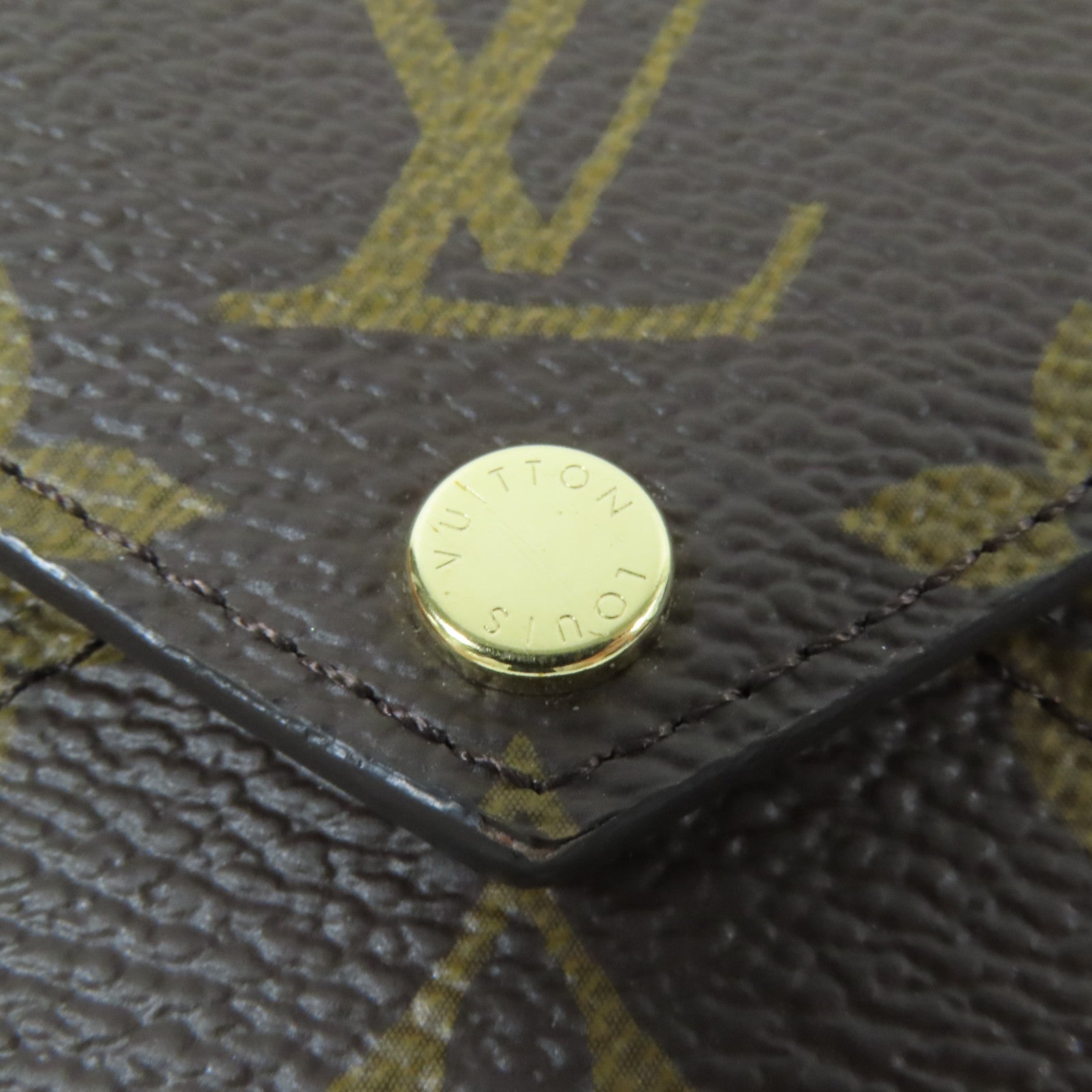 LOUIS VUITTON 【萬聖節商品】Monogram Celeste Wallet金扣錢包