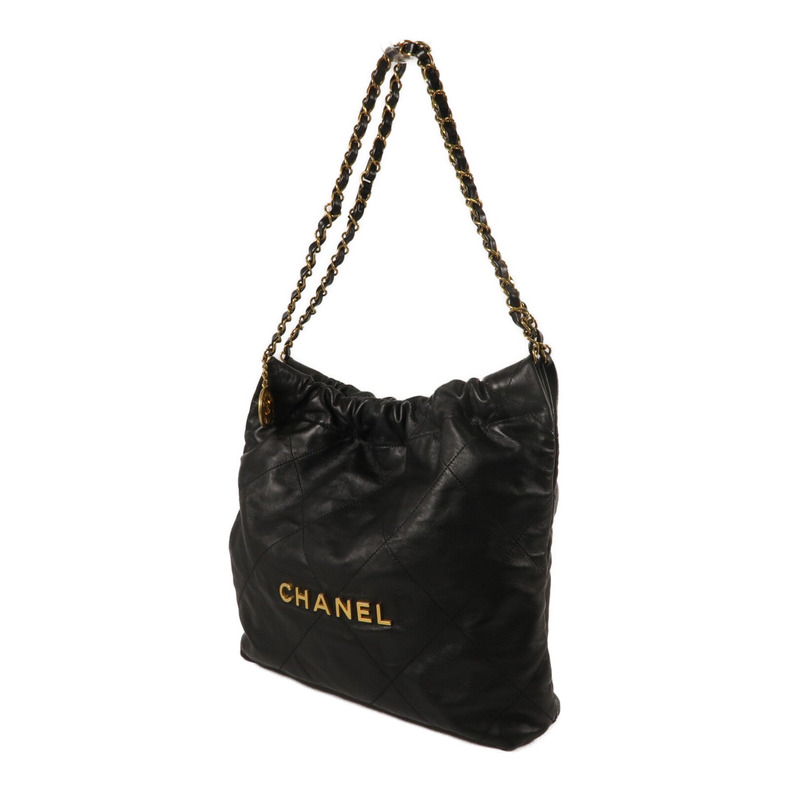 CHANEL 牛皮皮革Chanel 22 Small鏈帶肩背袋