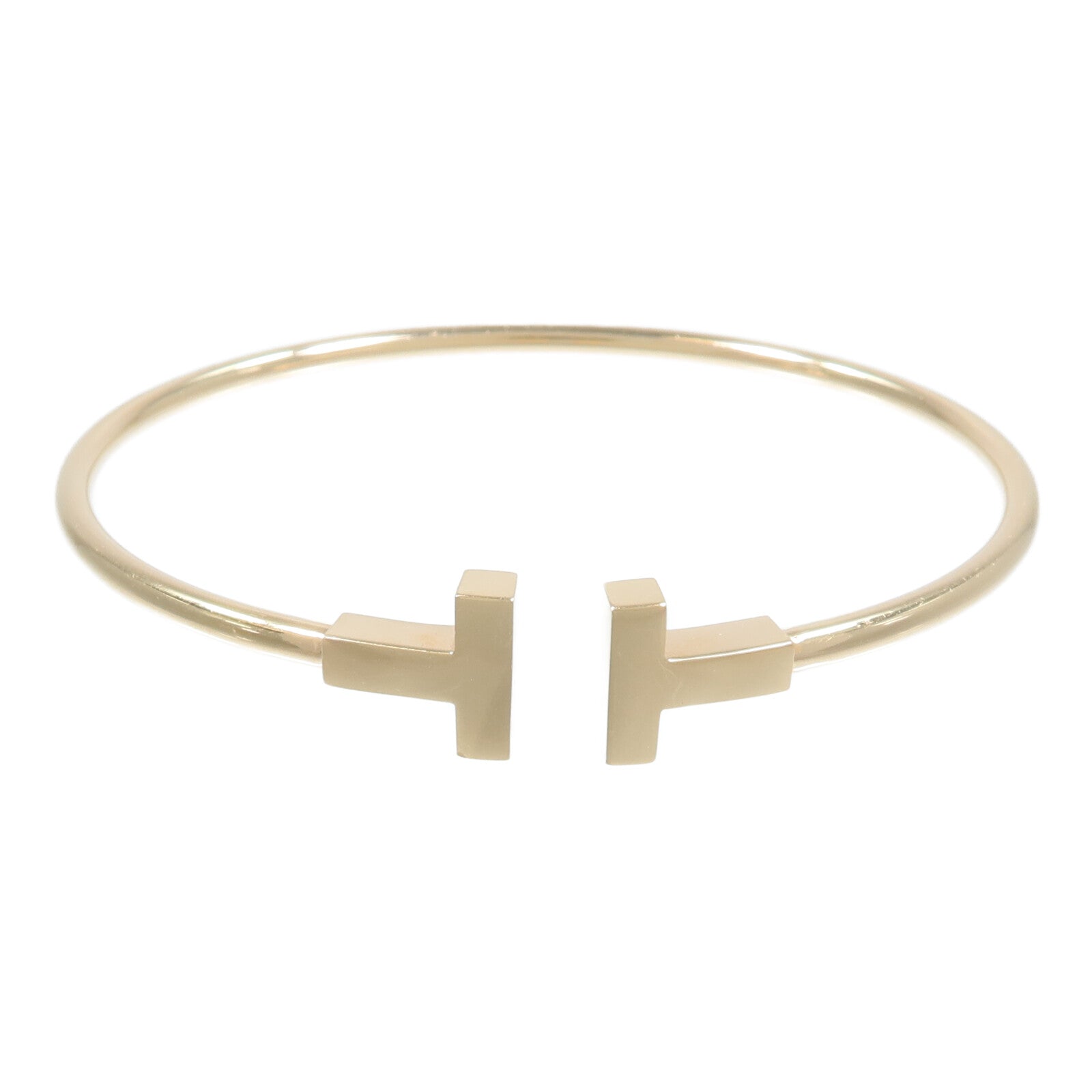 TIFFANY&CO 18K玫瑰金T Wire手鐲